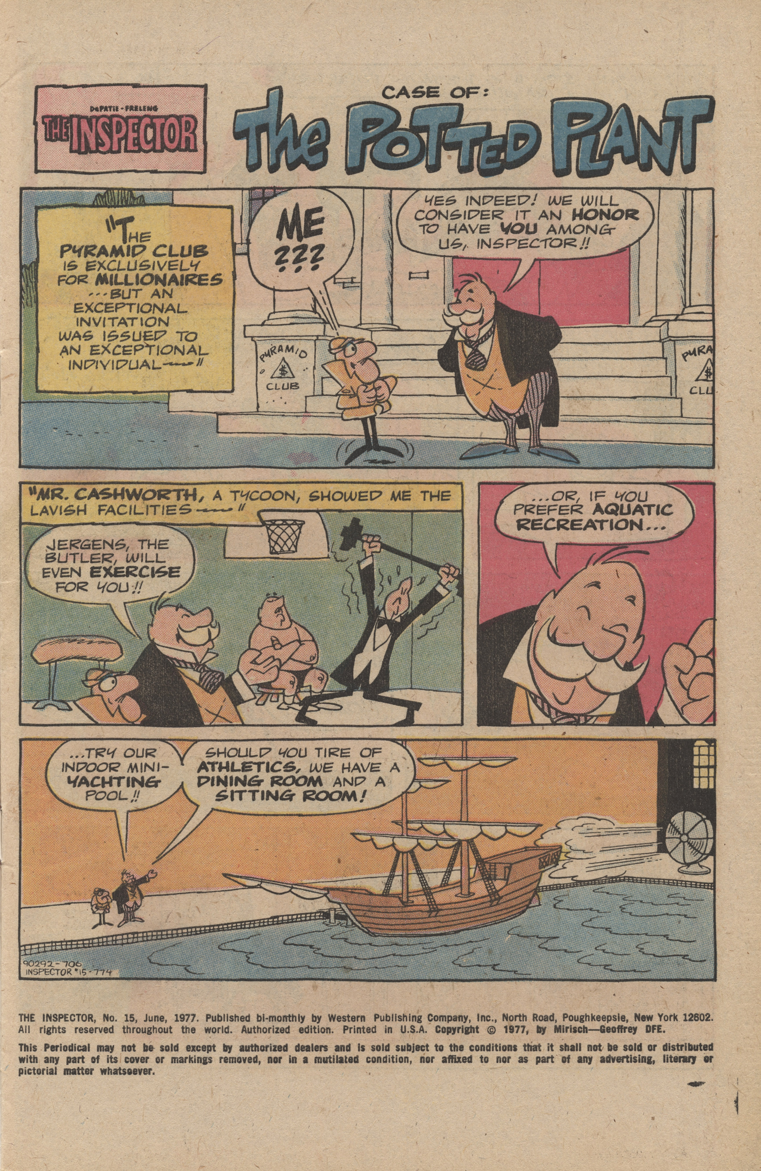 Read online The Inspector (1974) comic -  Issue #15 - 3