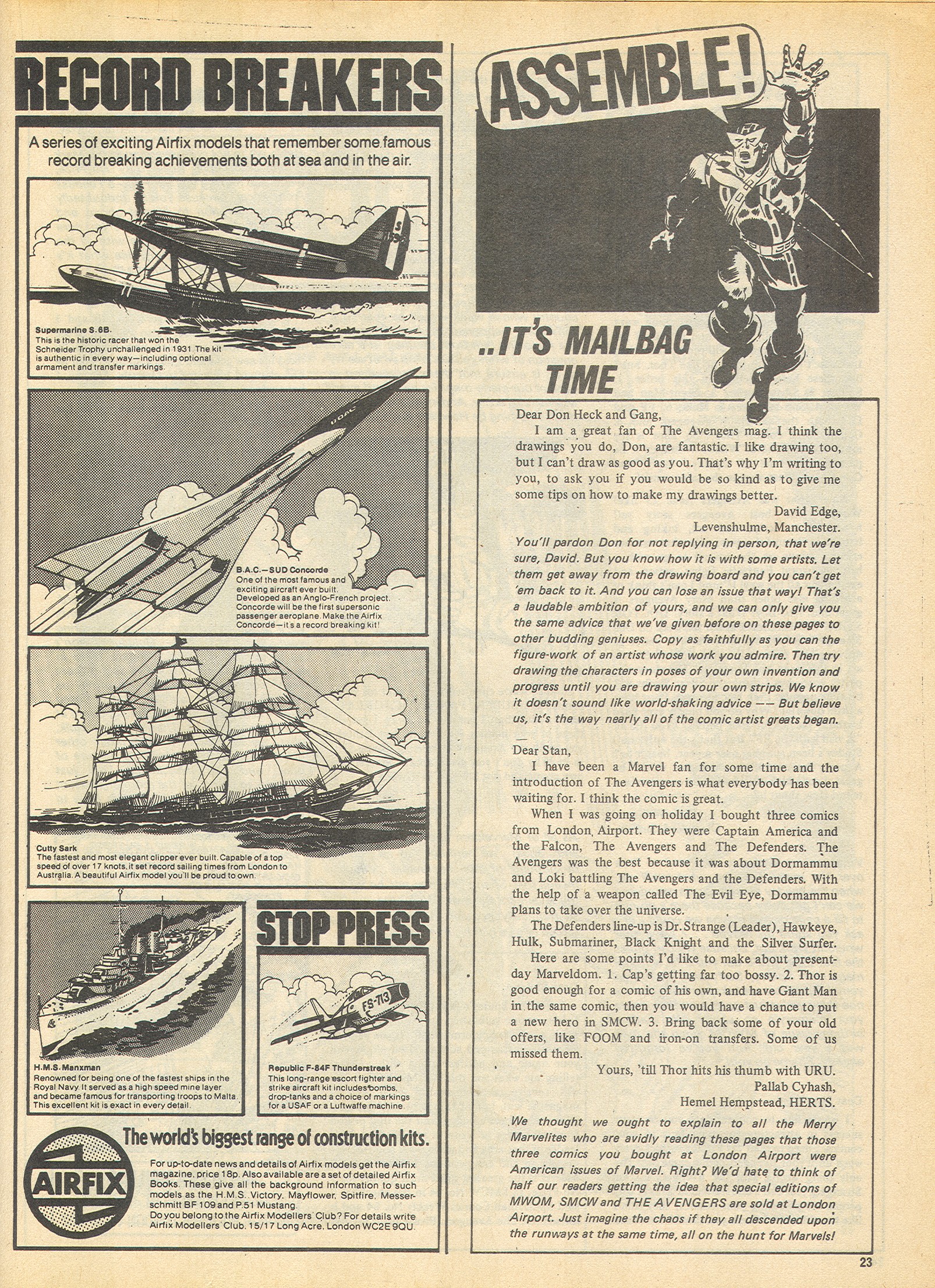 Read online The Avengers (1973) comic -  Issue #49 - 23