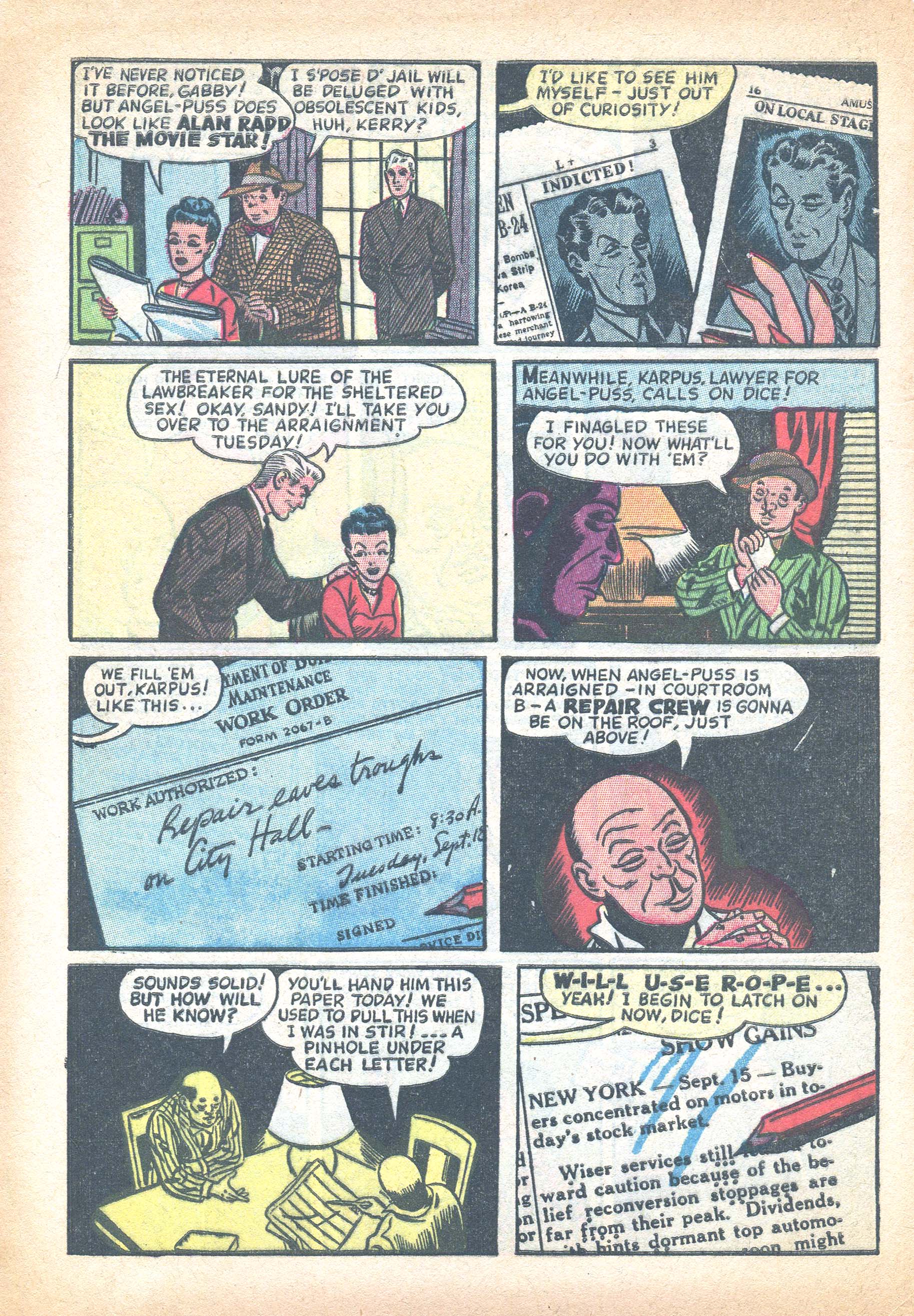 Read online Kerry Drake Detective Cases comic -  Issue #9 - 12