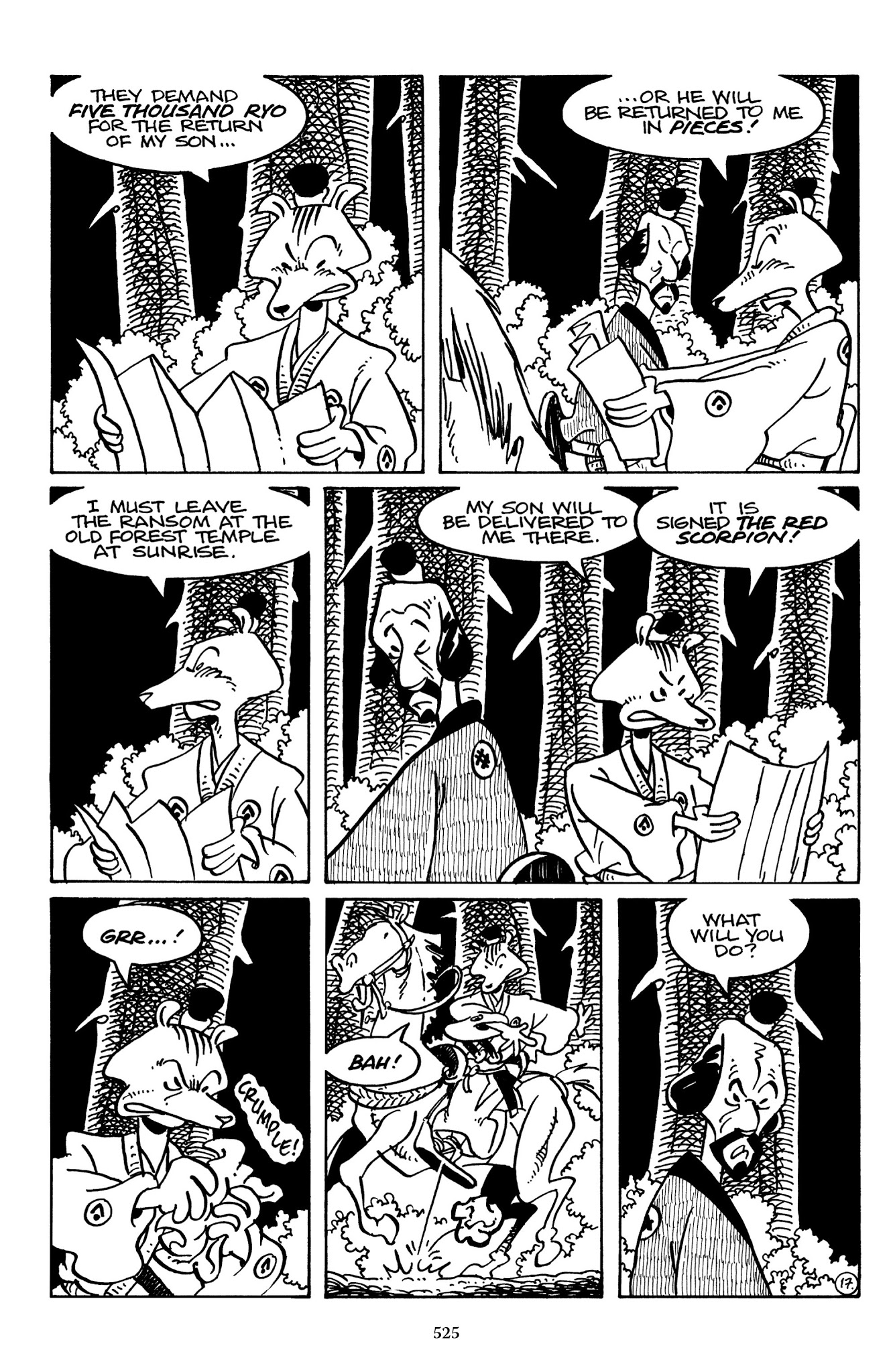 Read online The Usagi Yojimbo Saga comic -  Issue # TPB 7 - 517