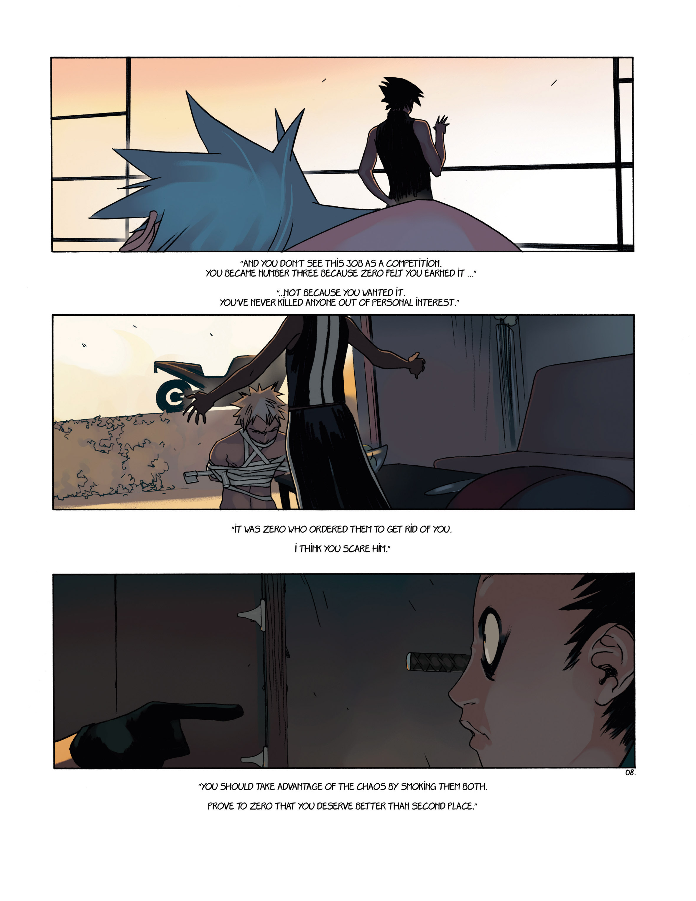 Read online Naja comic -  Issue #7 - 10