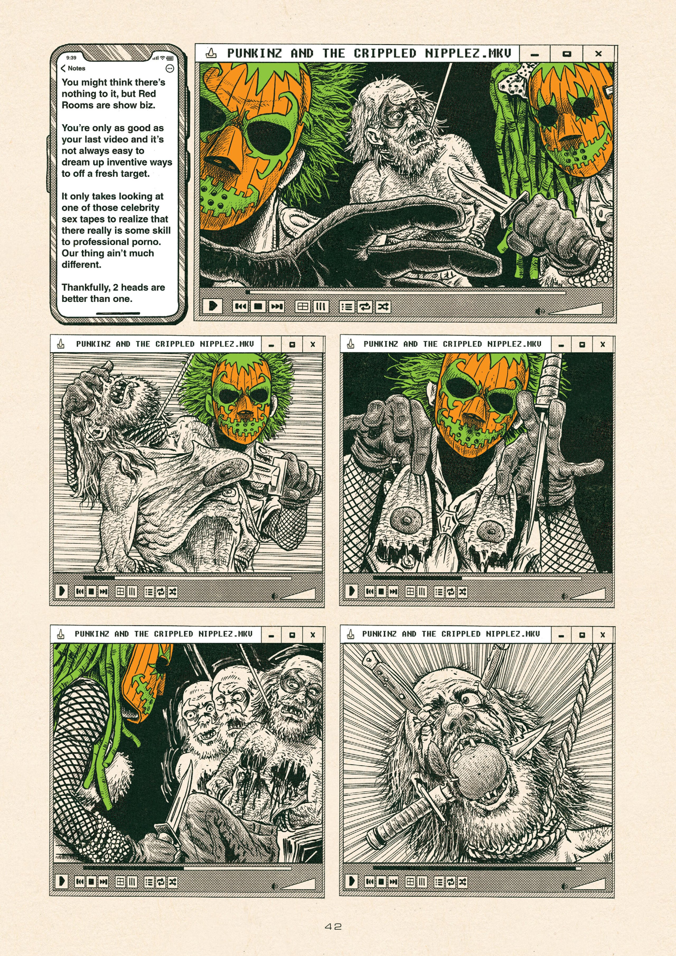 Read online Red Room: Trigger Warnings comic -  Issue # TPB - 52