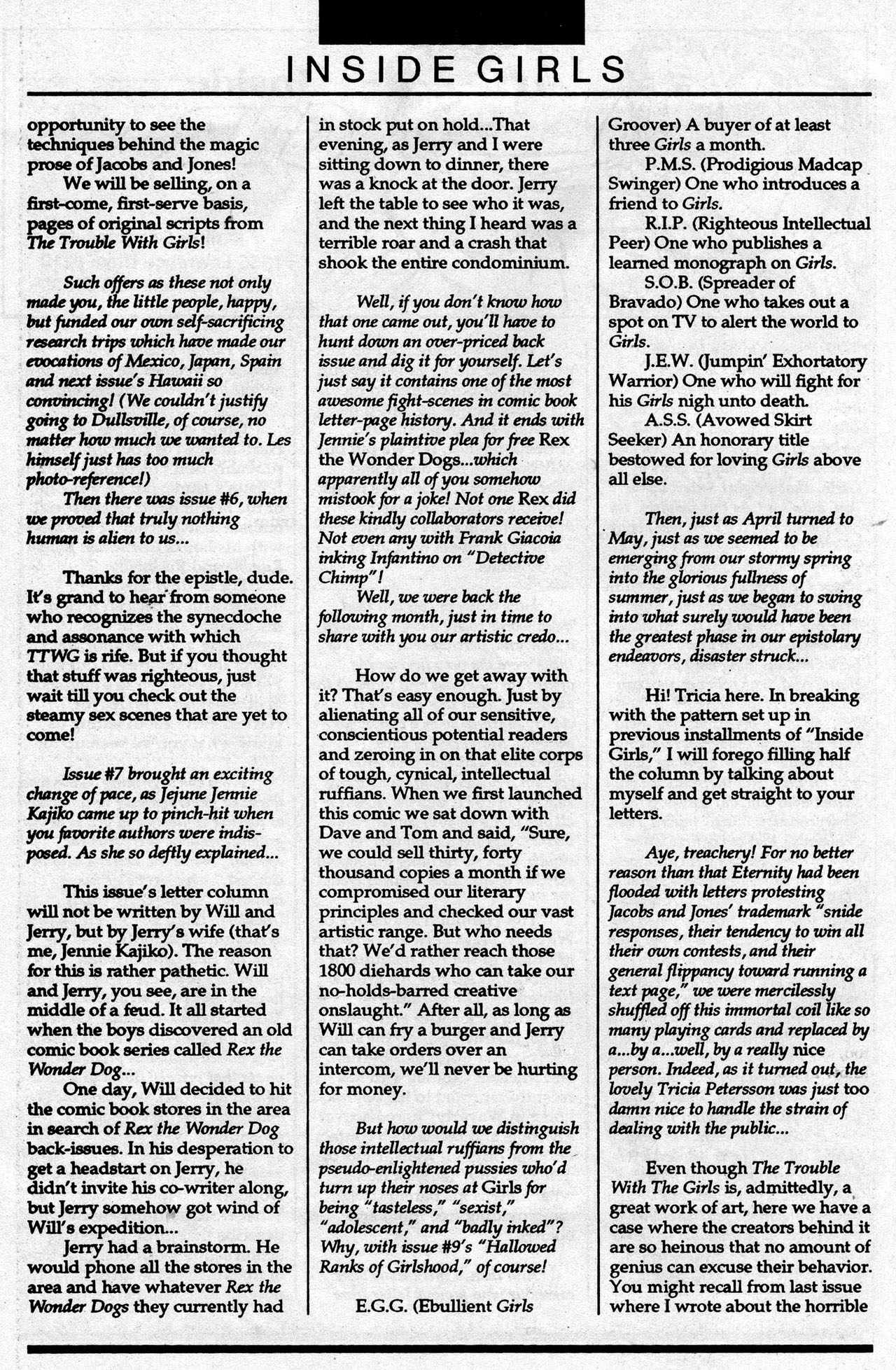 Read online The Trouble With Girls (1989) comic -  Issue #17 - 28