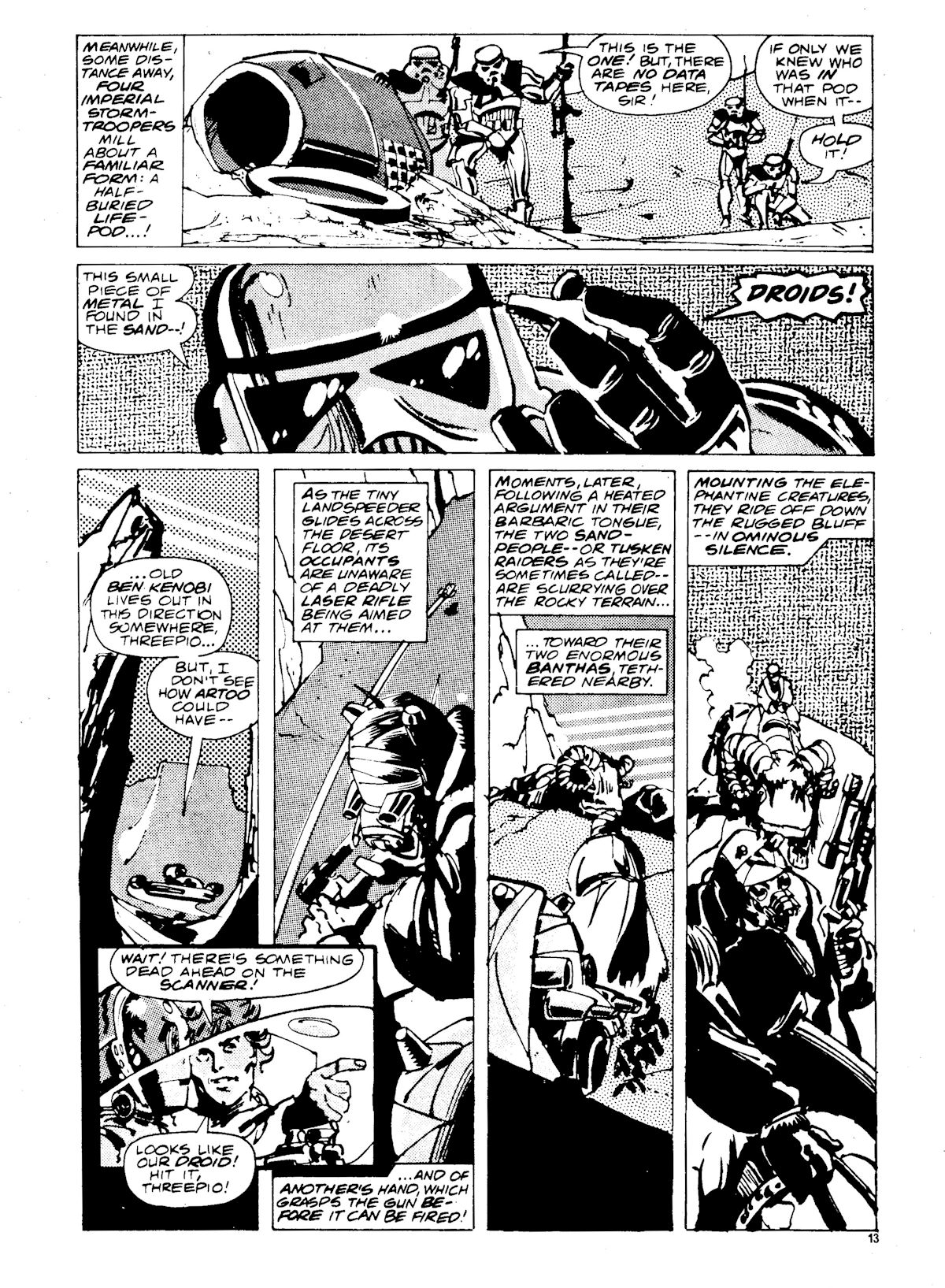 Read online Star Wars Weekly comic -  Issue #2 - 13