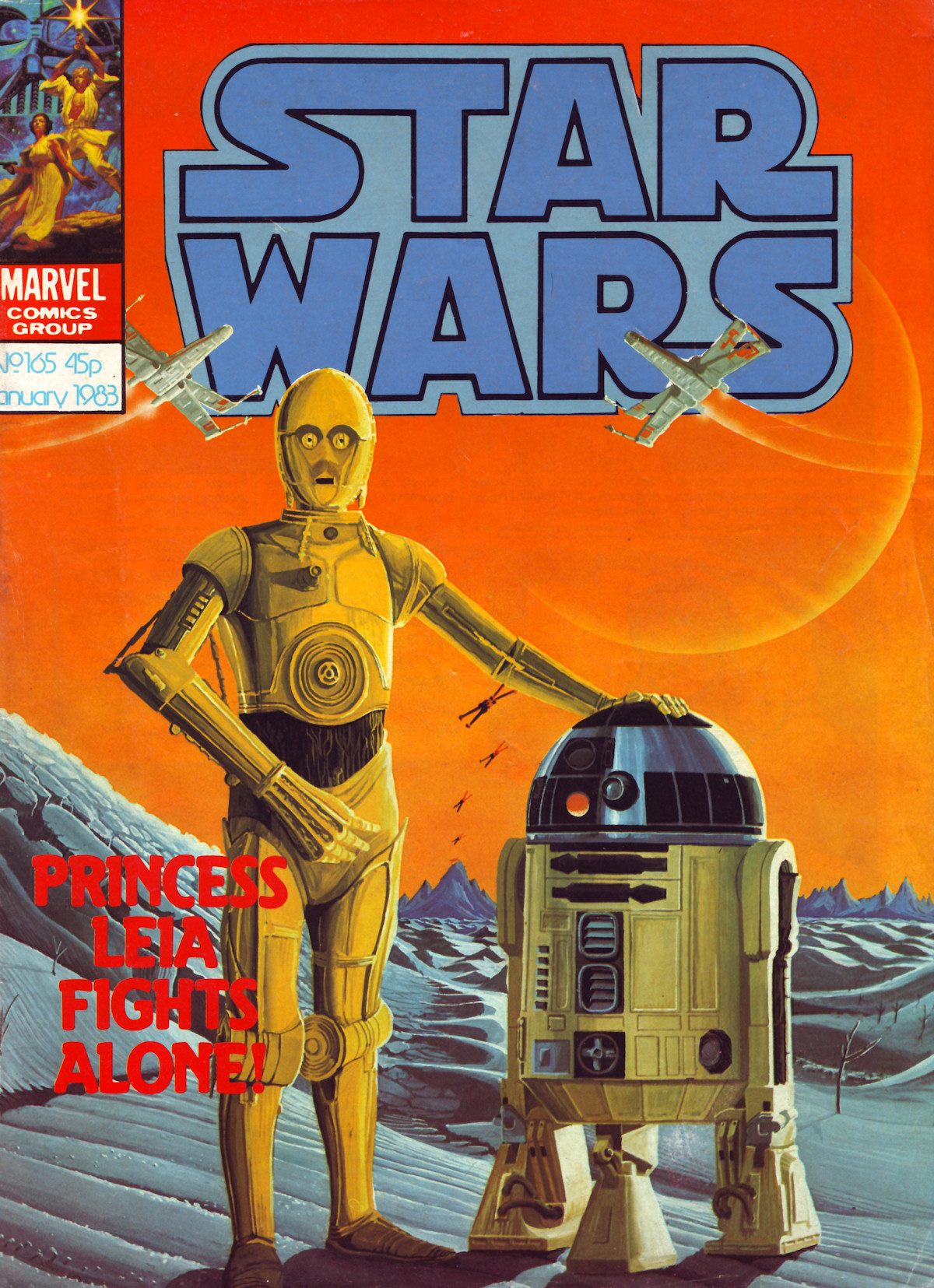 Read online Star Wars Weekly comic -  Issue #165 - 1