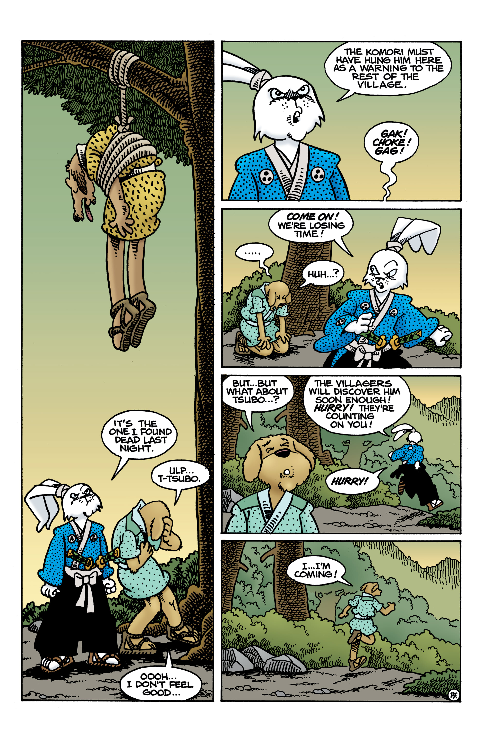 Read online Usagi Yojimbo: Lone Goat and Kid comic -  Issue #3 - 17