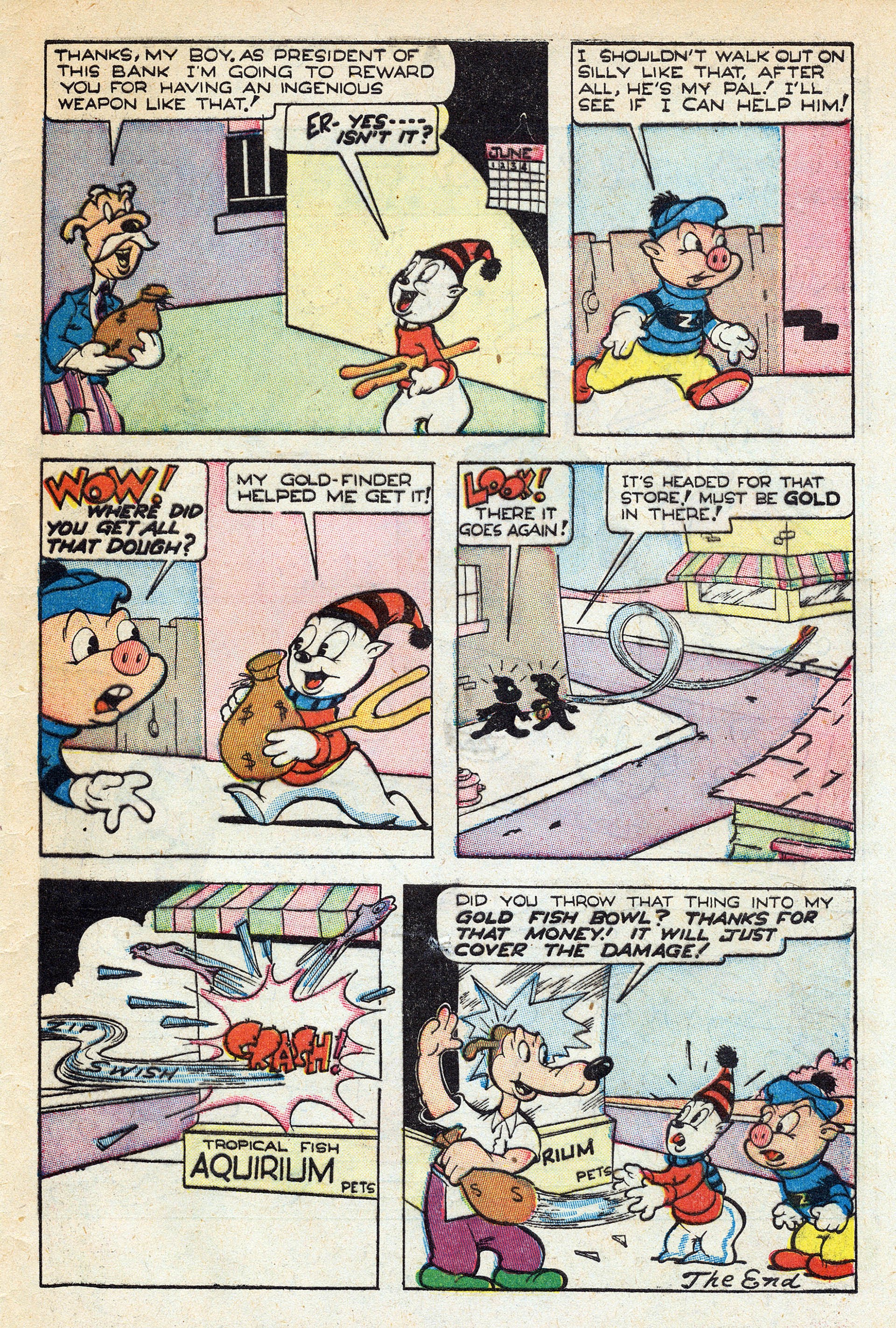 Read online Ziggy Pig-Silly Seal Comics (1944) comic -  Issue #5 - 47