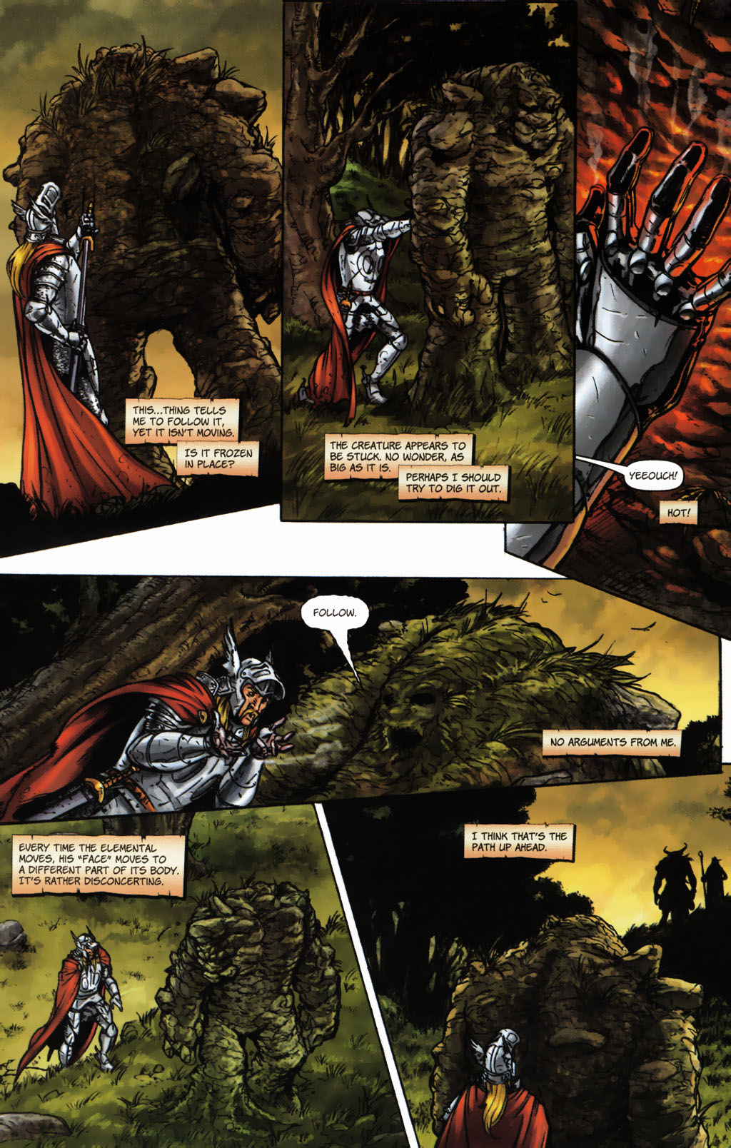 Read online Dragonlance: The Legend of Huma comic -  Issue #5 - 10