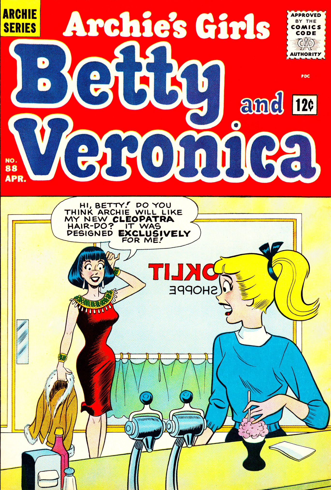 Read online Archie's Girls Betty and Veronica comic -  Issue #88 - 1