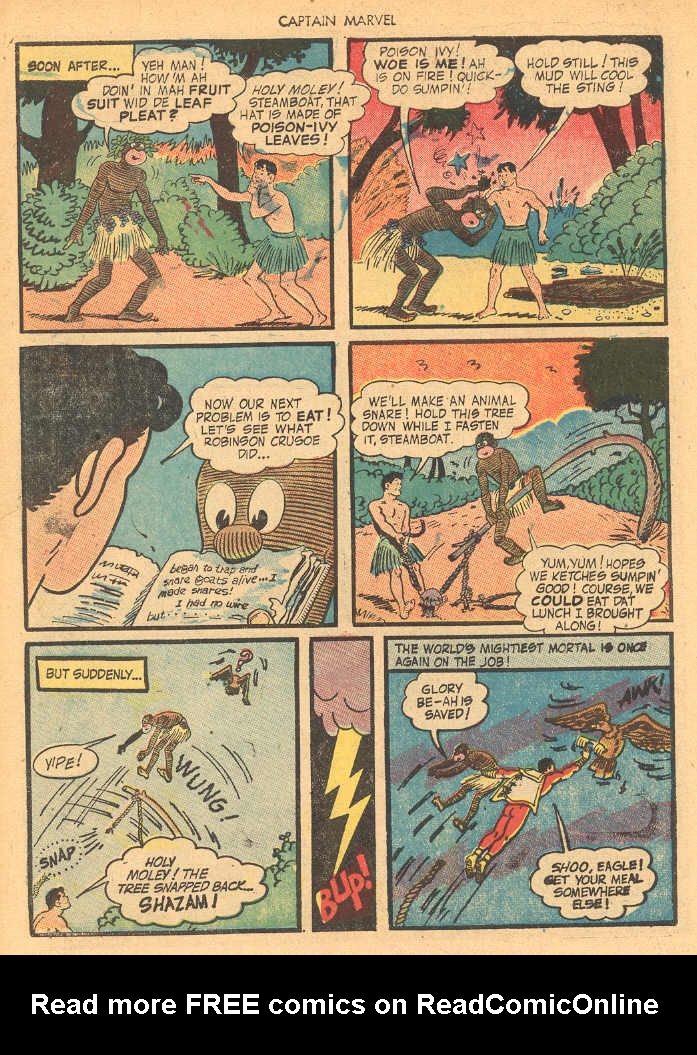 Read online Captain Marvel Adventures comic -  Issue #30 - 22