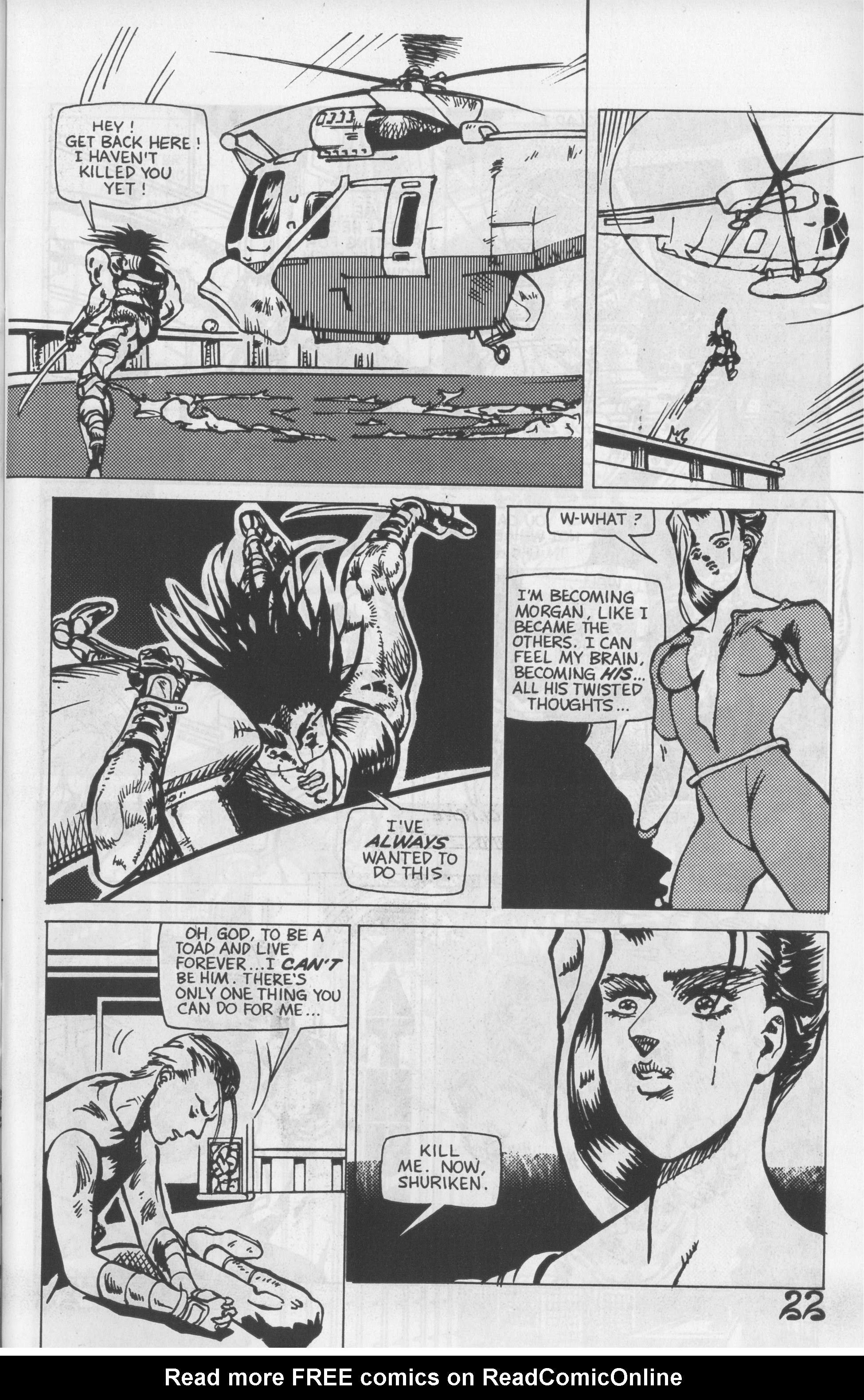 Read online Shuriken (1991) comic -  Issue #5 - 25