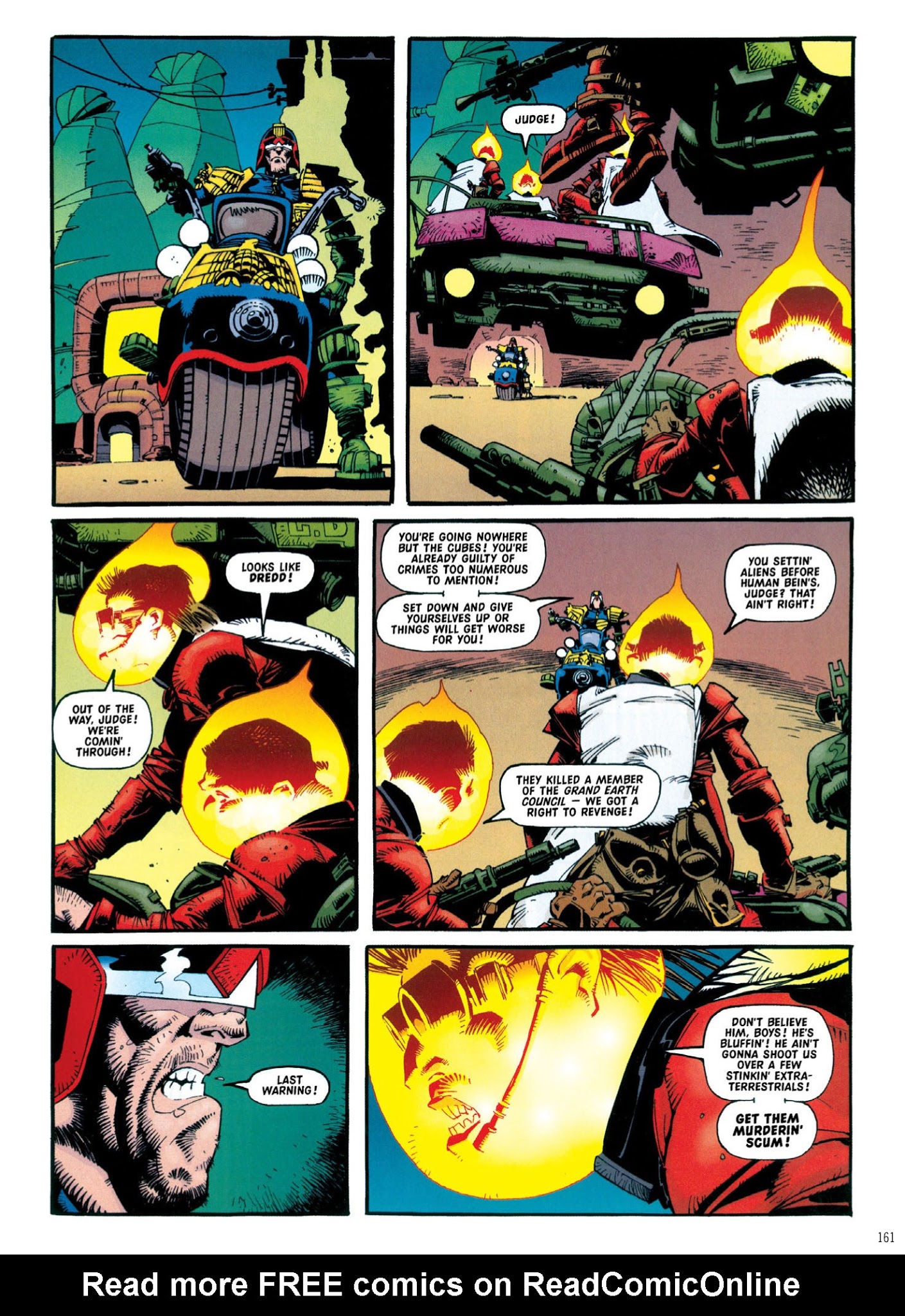 Read online Judge Dredd: The Complete Case Files comic -  Issue # TPB 29 - 163