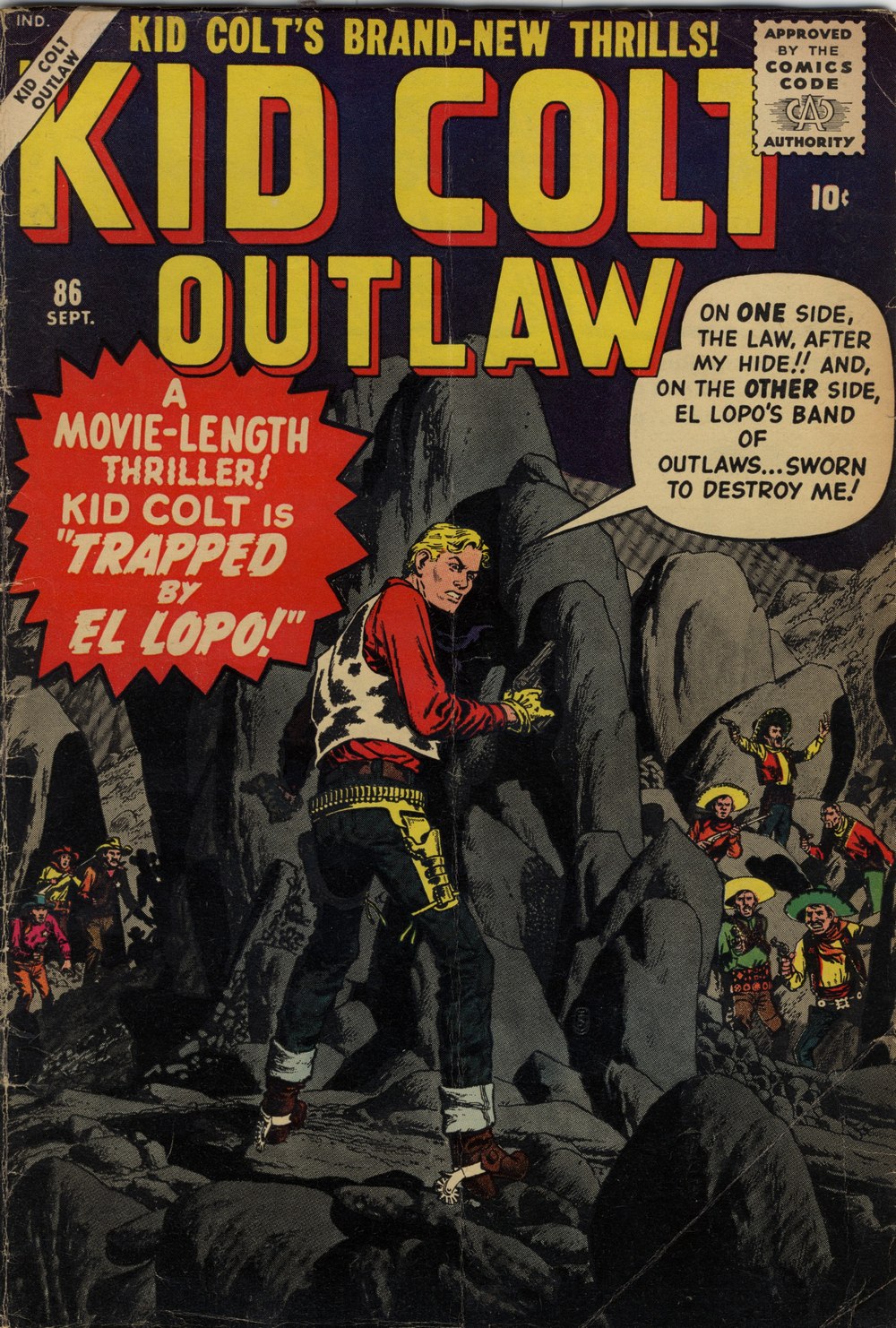 Read online Kid Colt Outlaw comic -  Issue #86 - 1