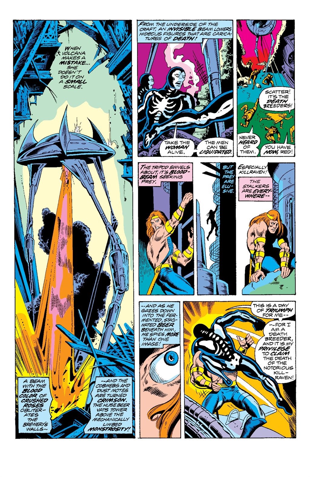 Read online Killraven Epic Collection: Warrior of the Worlds comic -  Issue # TPB (Part 2) - 81