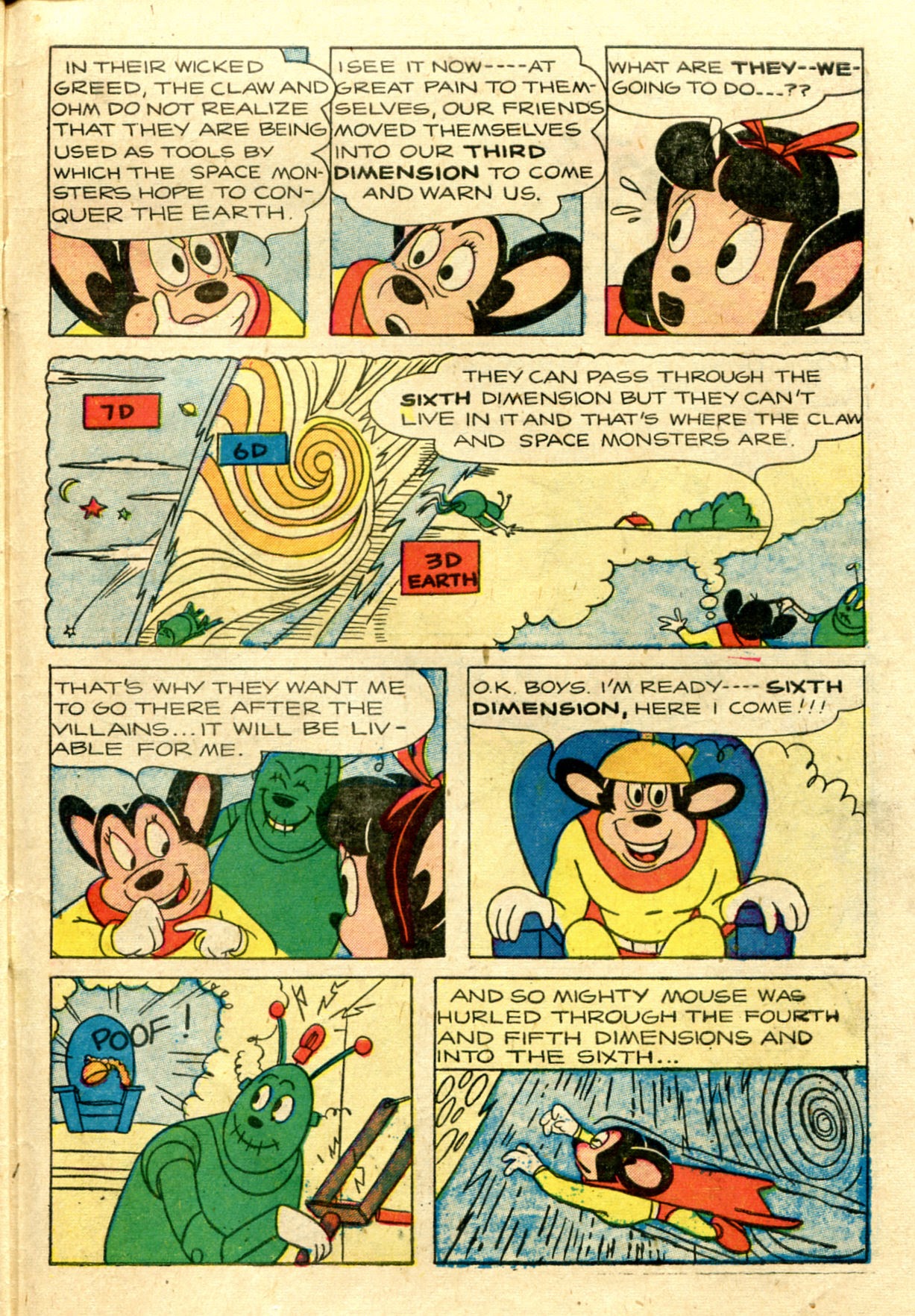 Read online Paul Terry's Mighty Mouse Comics comic -  Issue #50 - 31