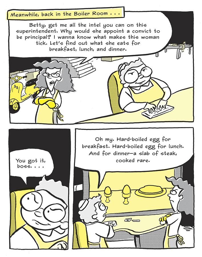 Read online Lunch Lady and the Schoolwide Scuffle comic -  Issue # TPB - 32