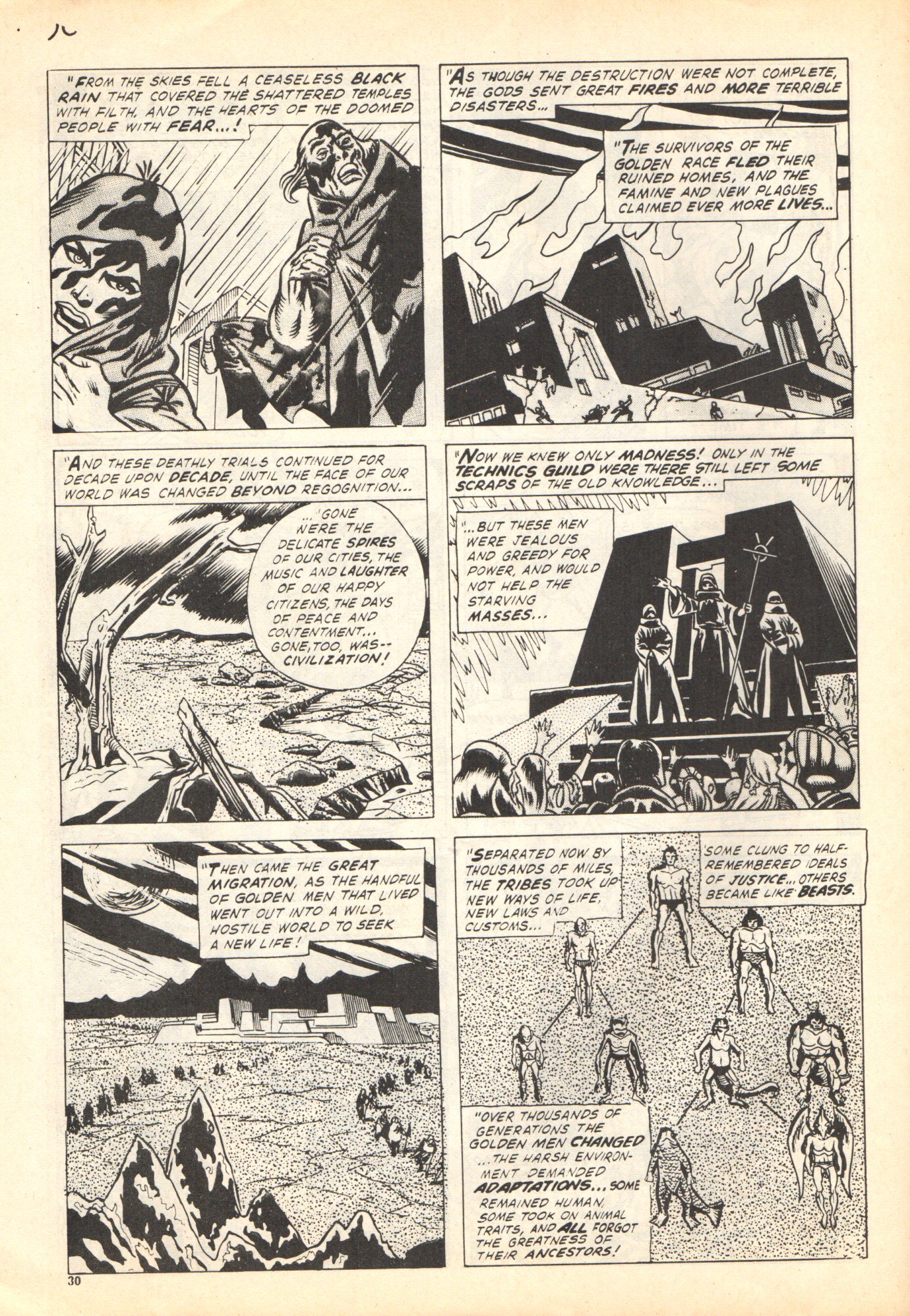 Read online Planet of the Apes (1974) comic -  Issue #4 - 30