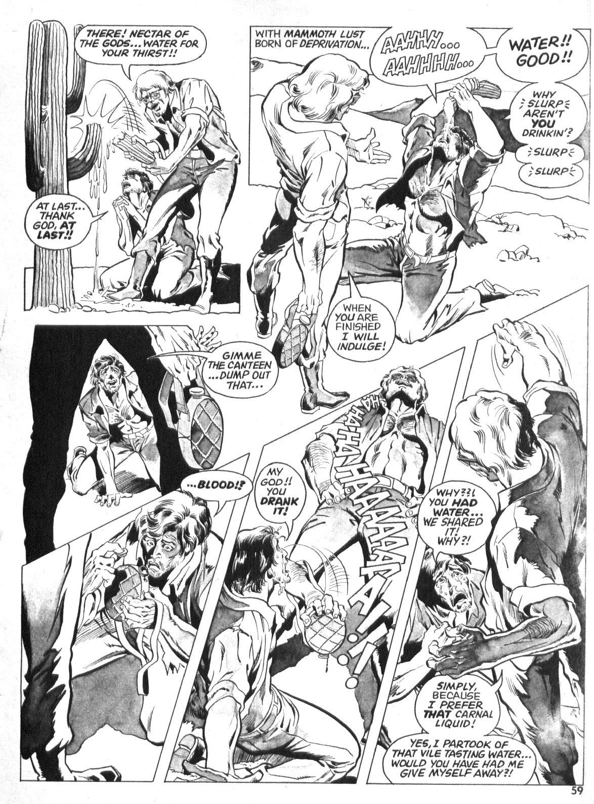 Read online Psycho comic -  Issue #6 - 59