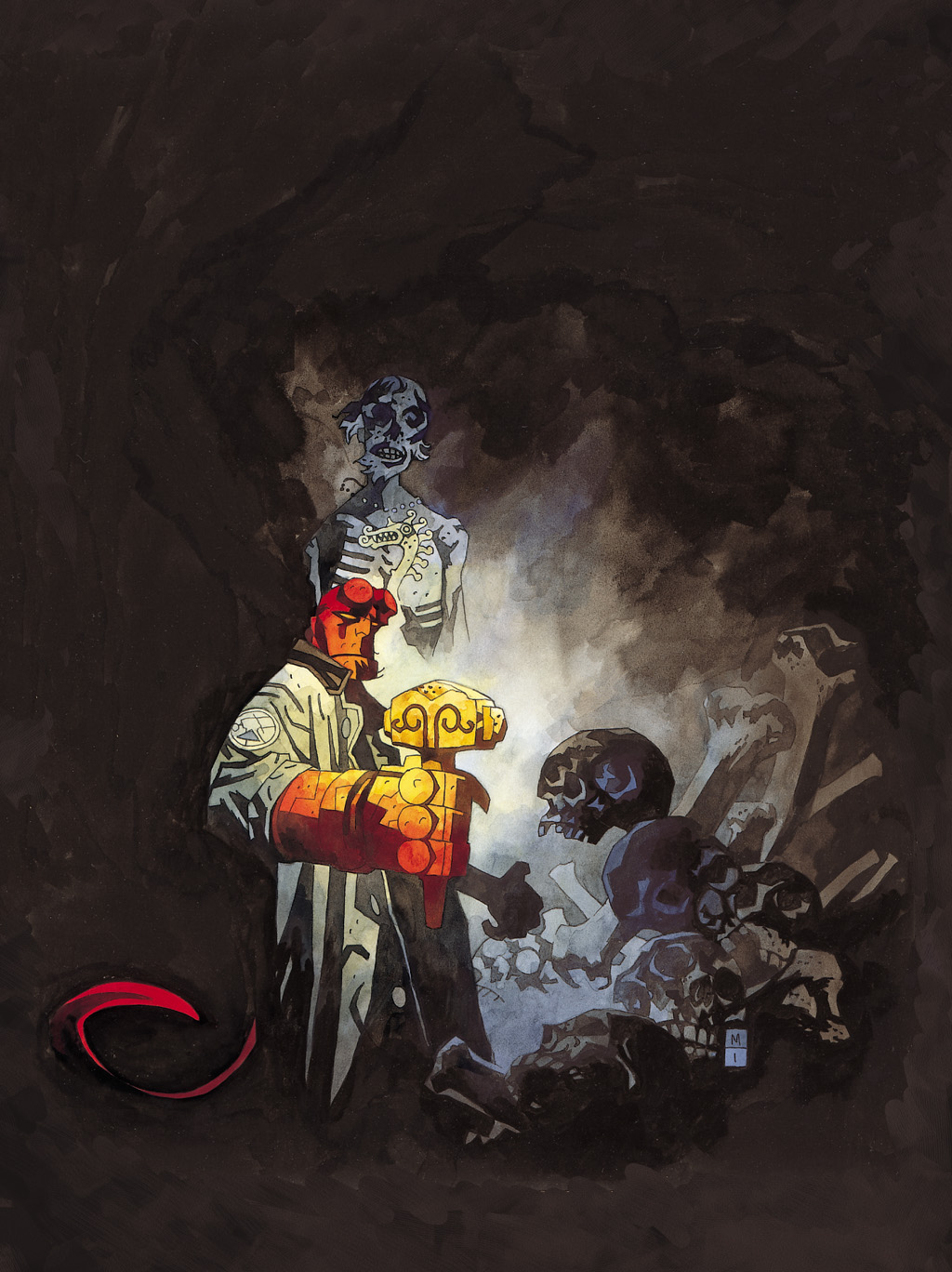 Read online The Art of Hellboy comic -  Issue # TPB - 146
