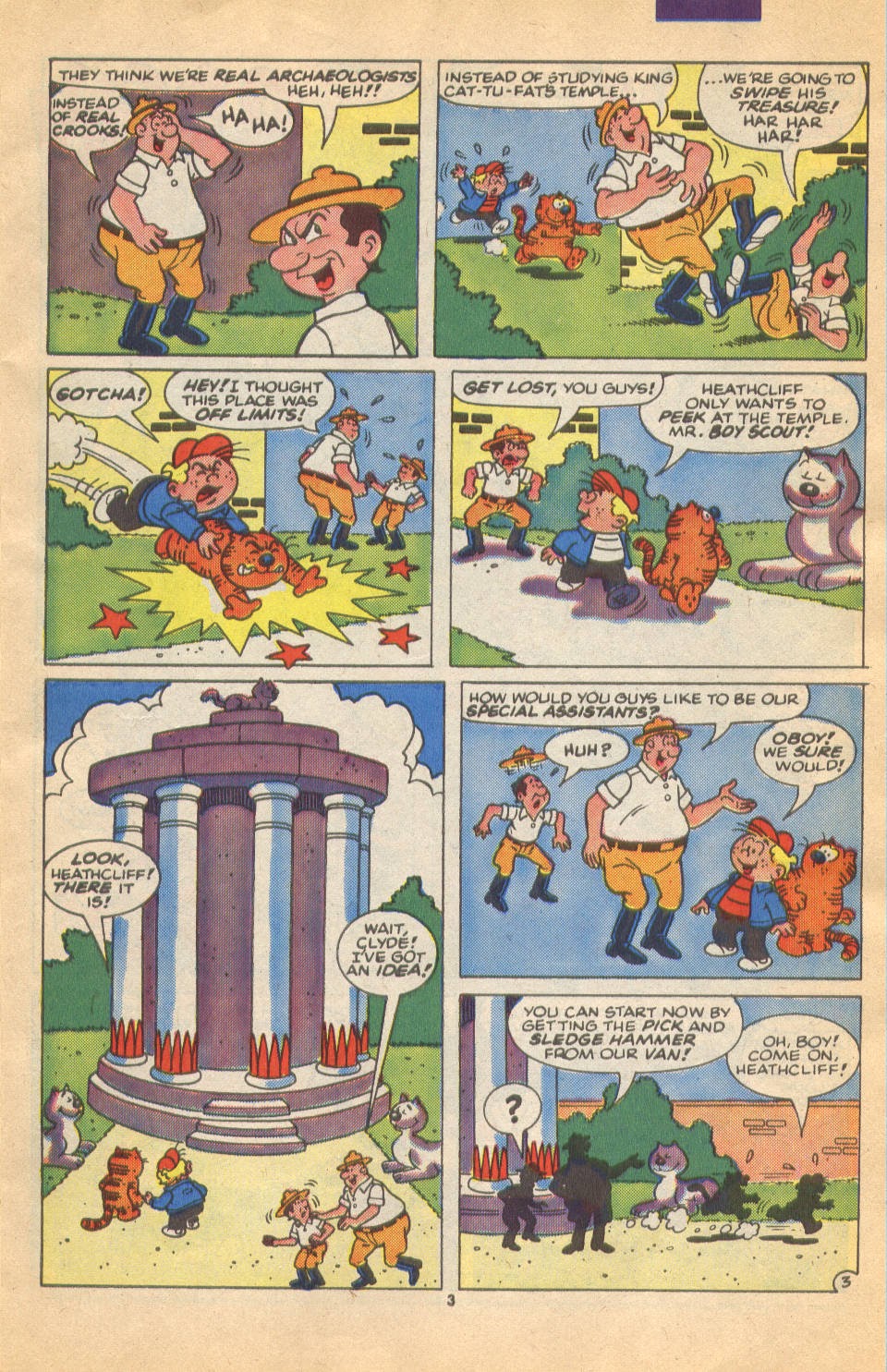 Read online Heathcliff's Funhouse comic -  Issue #8 - 4