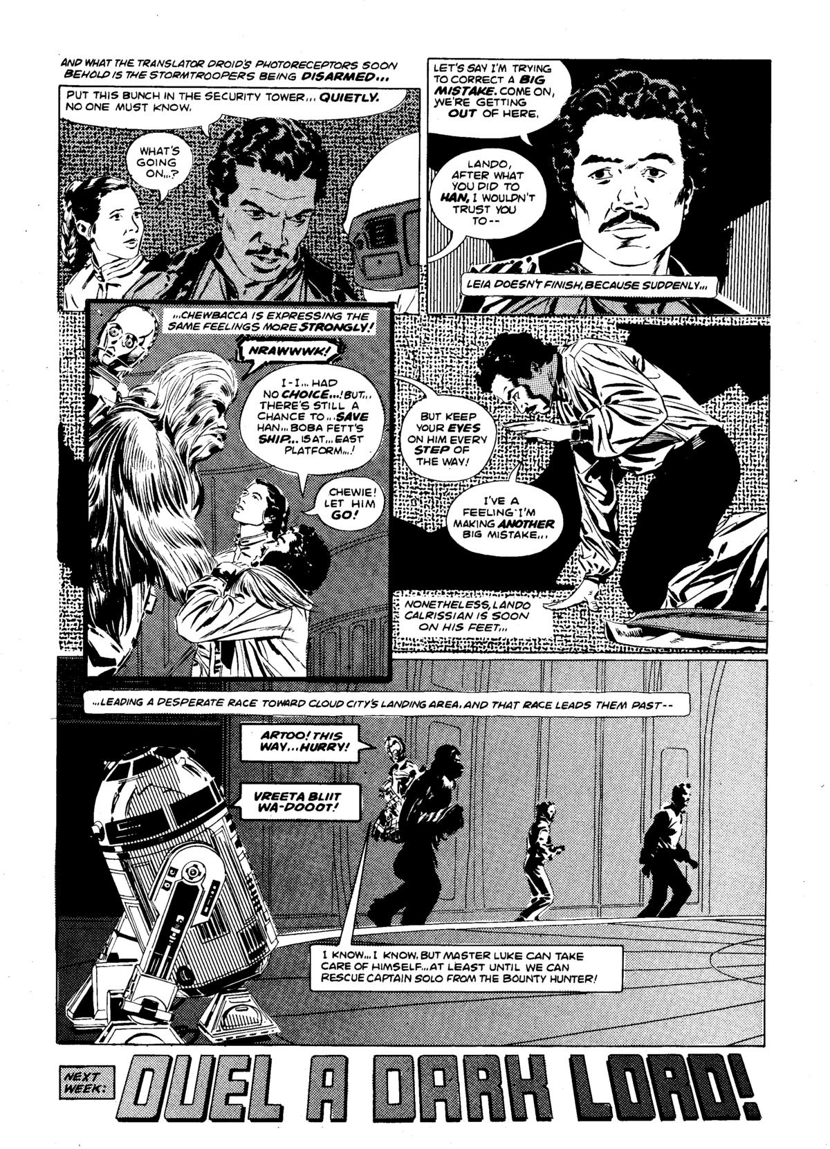 Read online Star Wars Weekly: The Empire Strikes Back comic -  Issue #133 - 8