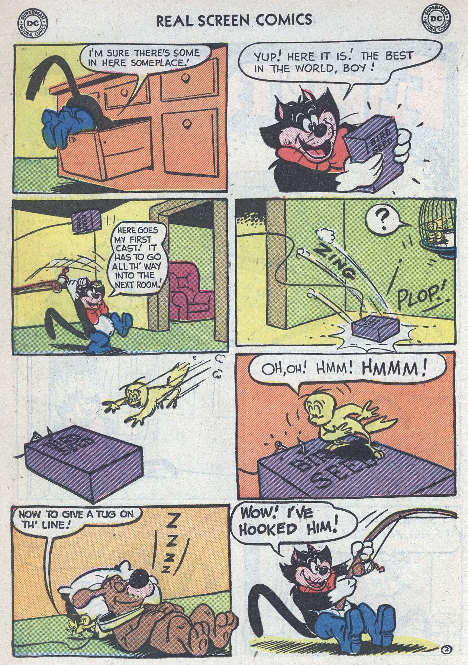 Read online Real Screen Comics comic -  Issue #65 - 22