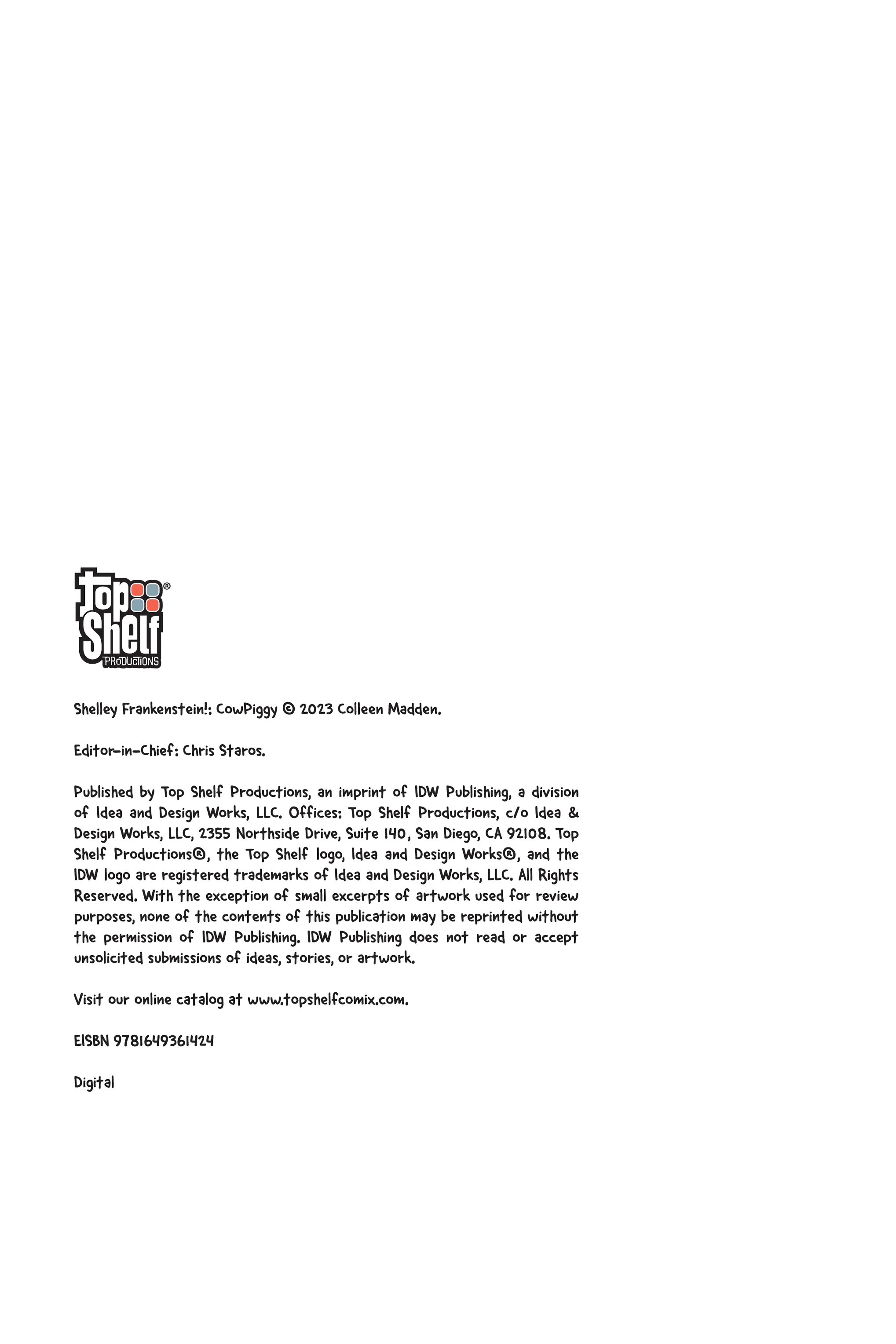 Read online Shelley Frankenstein!: CowPiggy comic -  Issue # TPB (Part 1) - 3