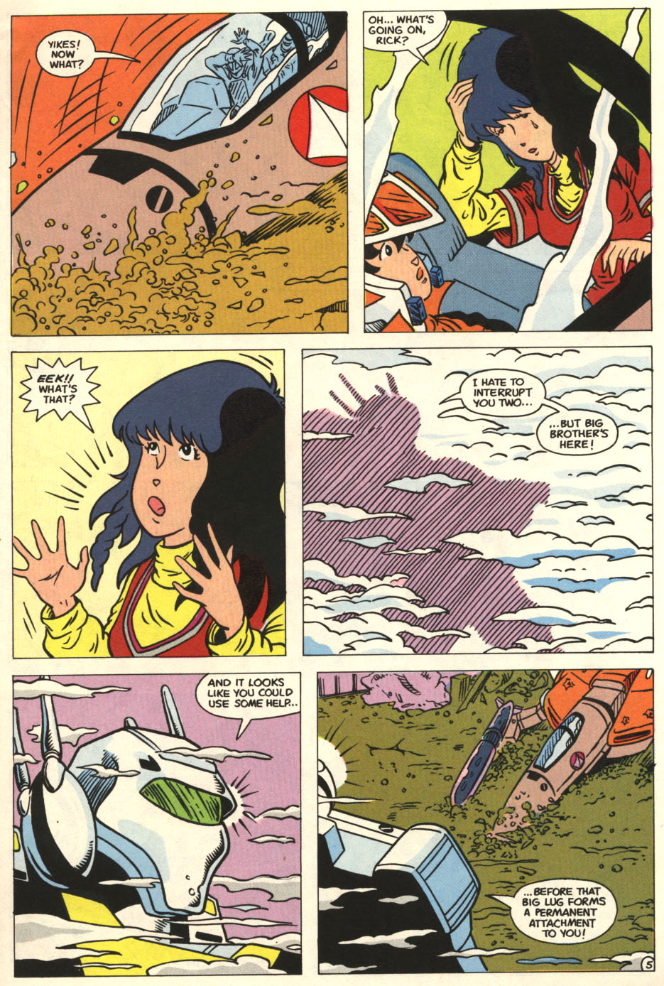 Read online Robotech The Macross Saga comic -  Issue #3 - 6