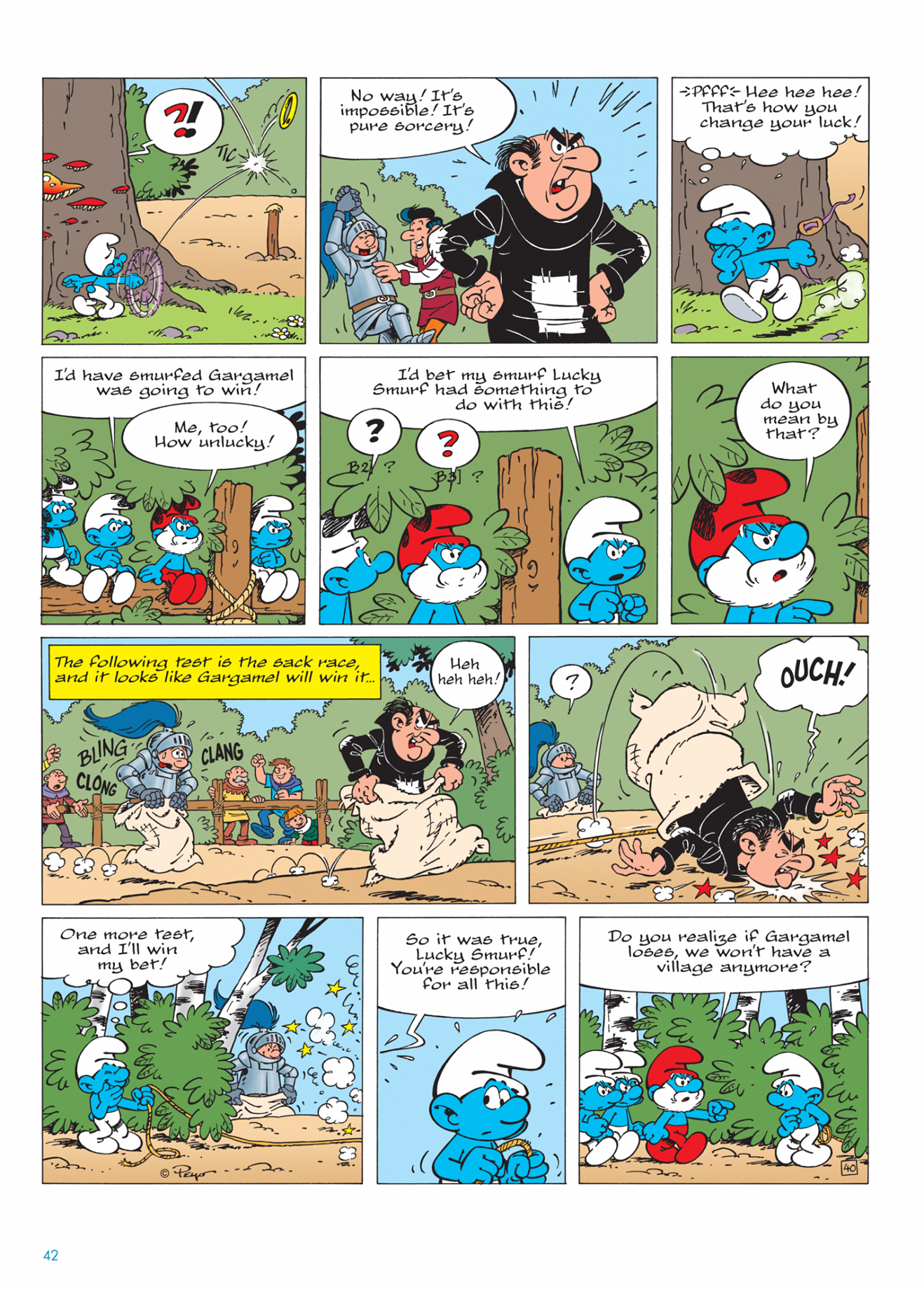 Read online The Smurfs comic -  Issue #25 - 43
