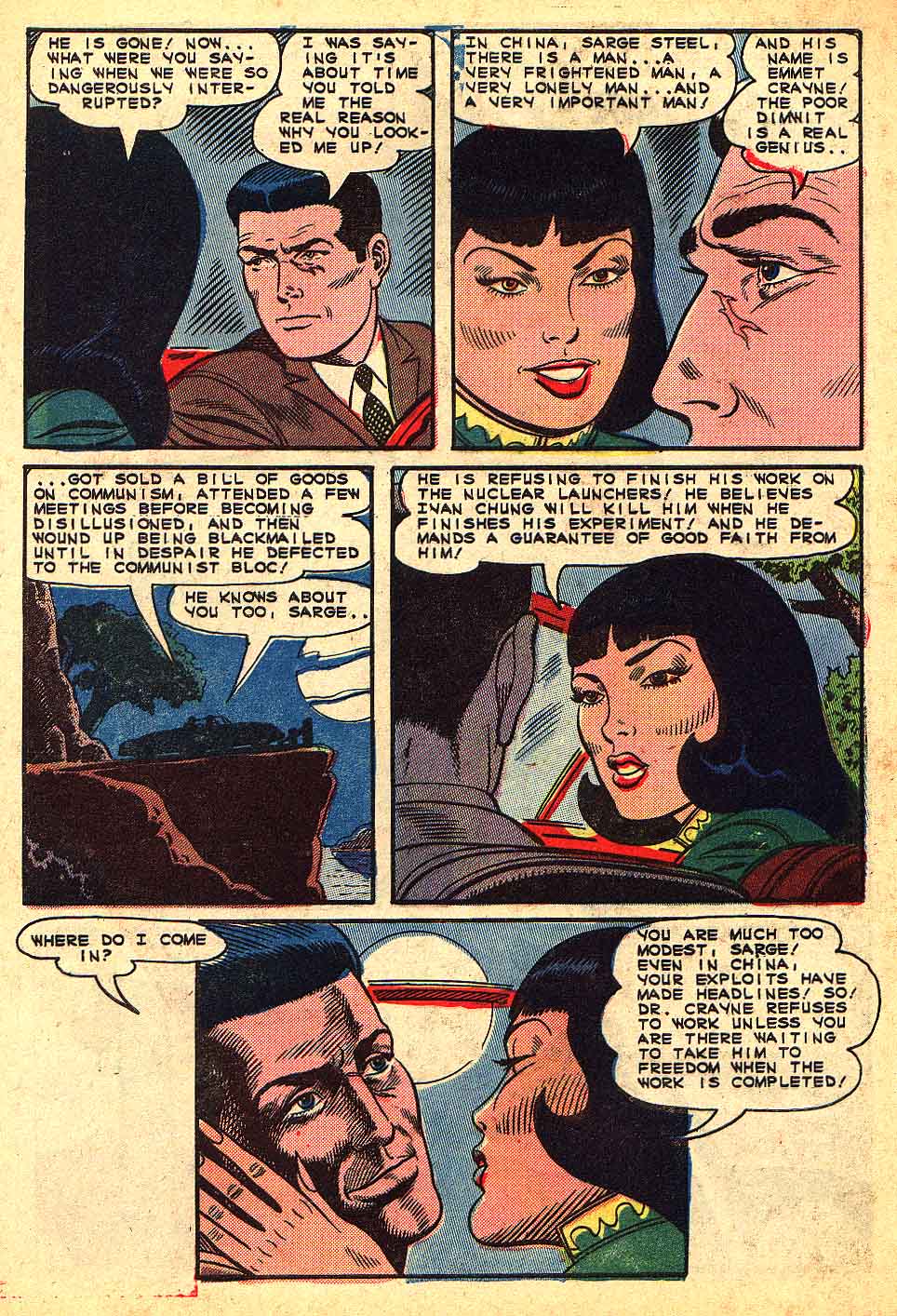 Read online Sarge Steel comic -  Issue #5 - 9
