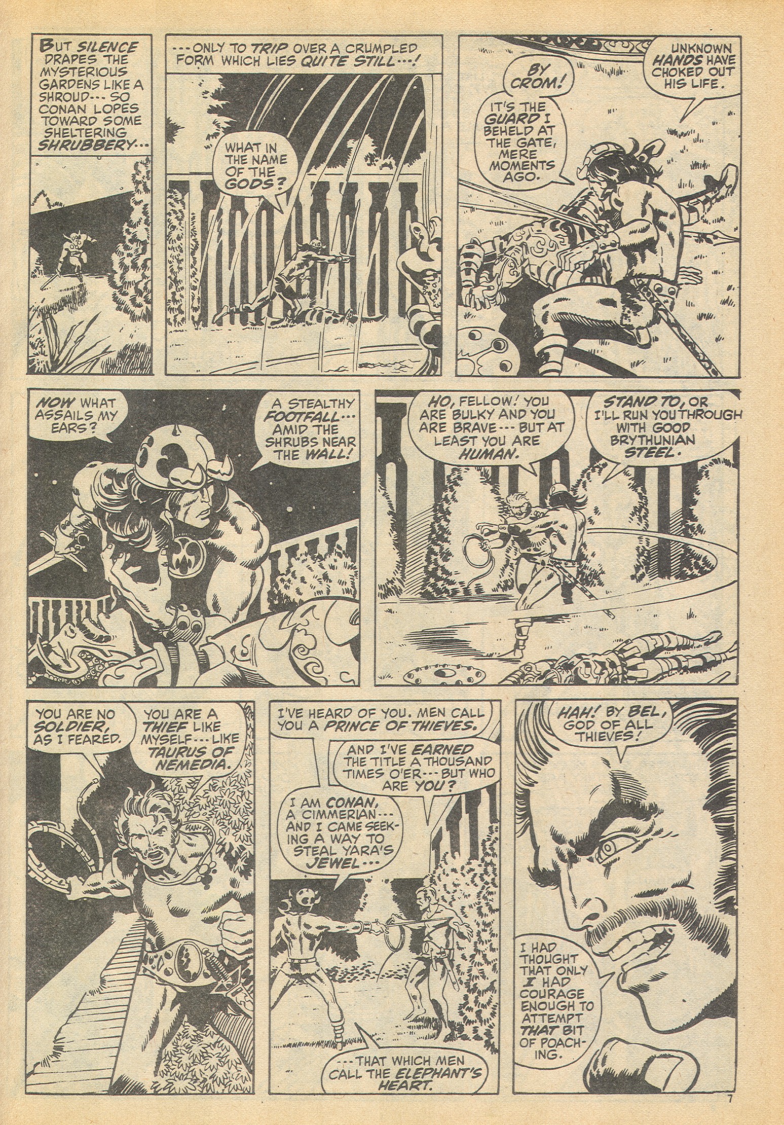 Read online The Savage Sword of Conan (1975) comic -  Issue #4 - 7