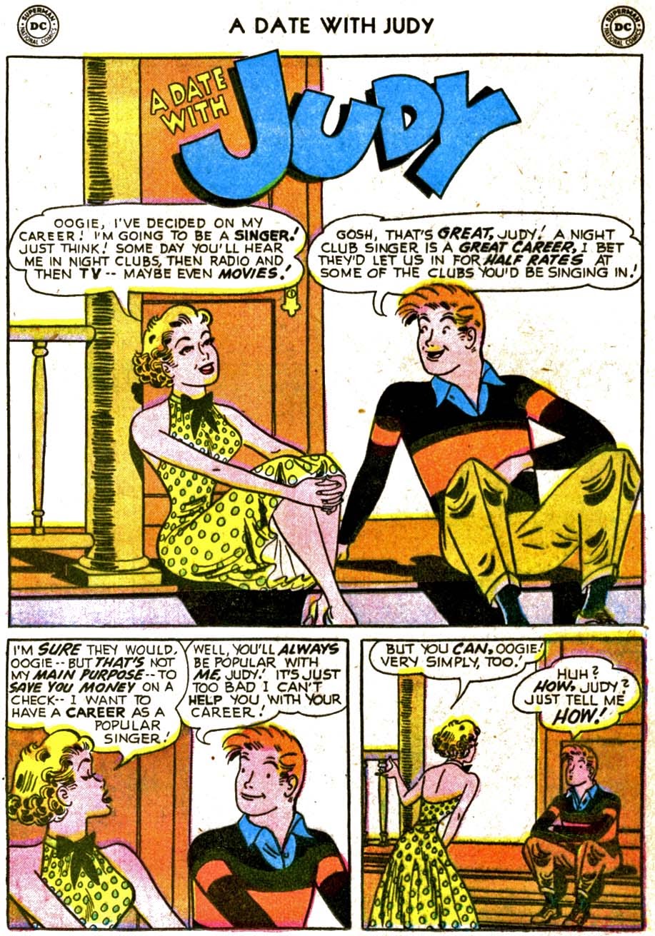 Read online A Date with Judy comic -  Issue #51 - 19