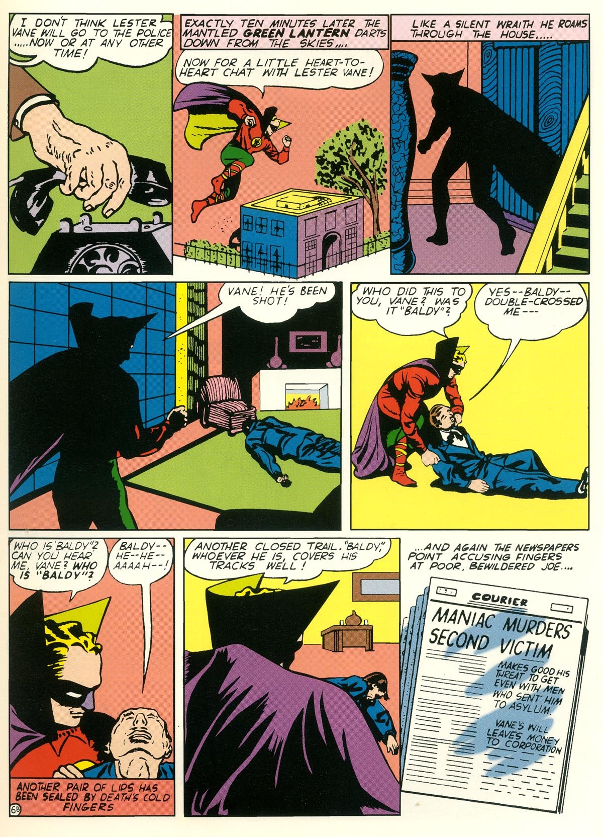 Read online Golden Age Green Lantern Archives comic -  Issue # TPB 2 (Part 2) - 36
