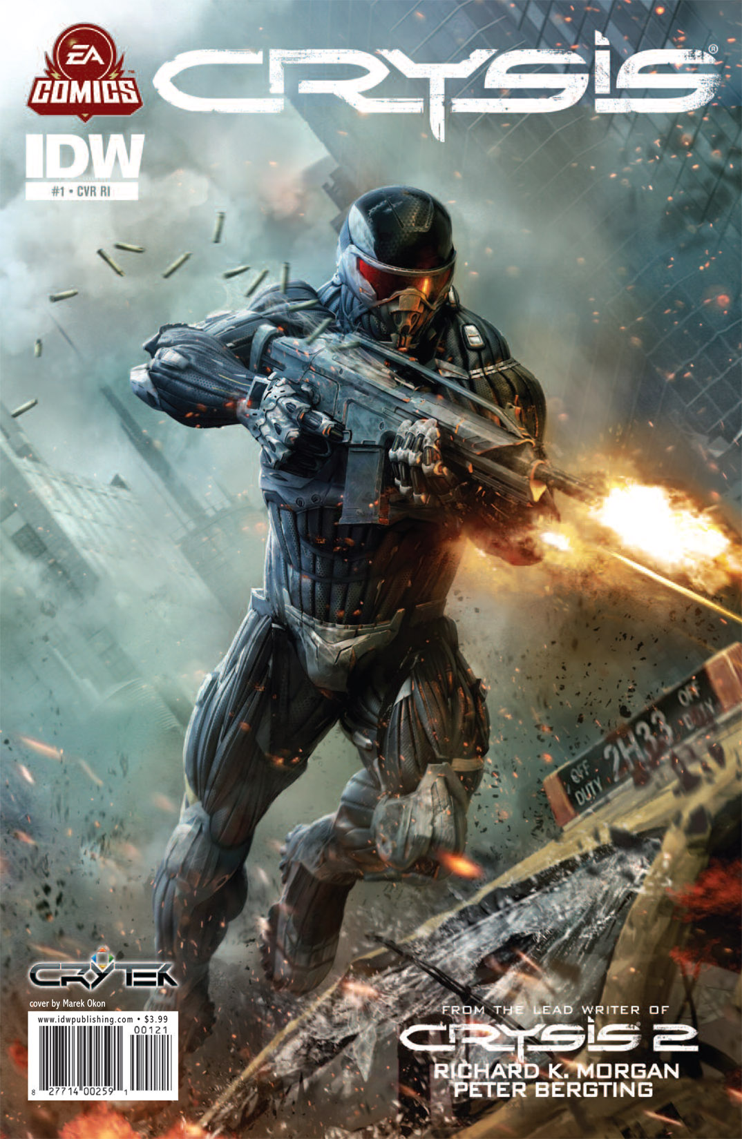 Read online Crysis comic -  Issue #1 - 2