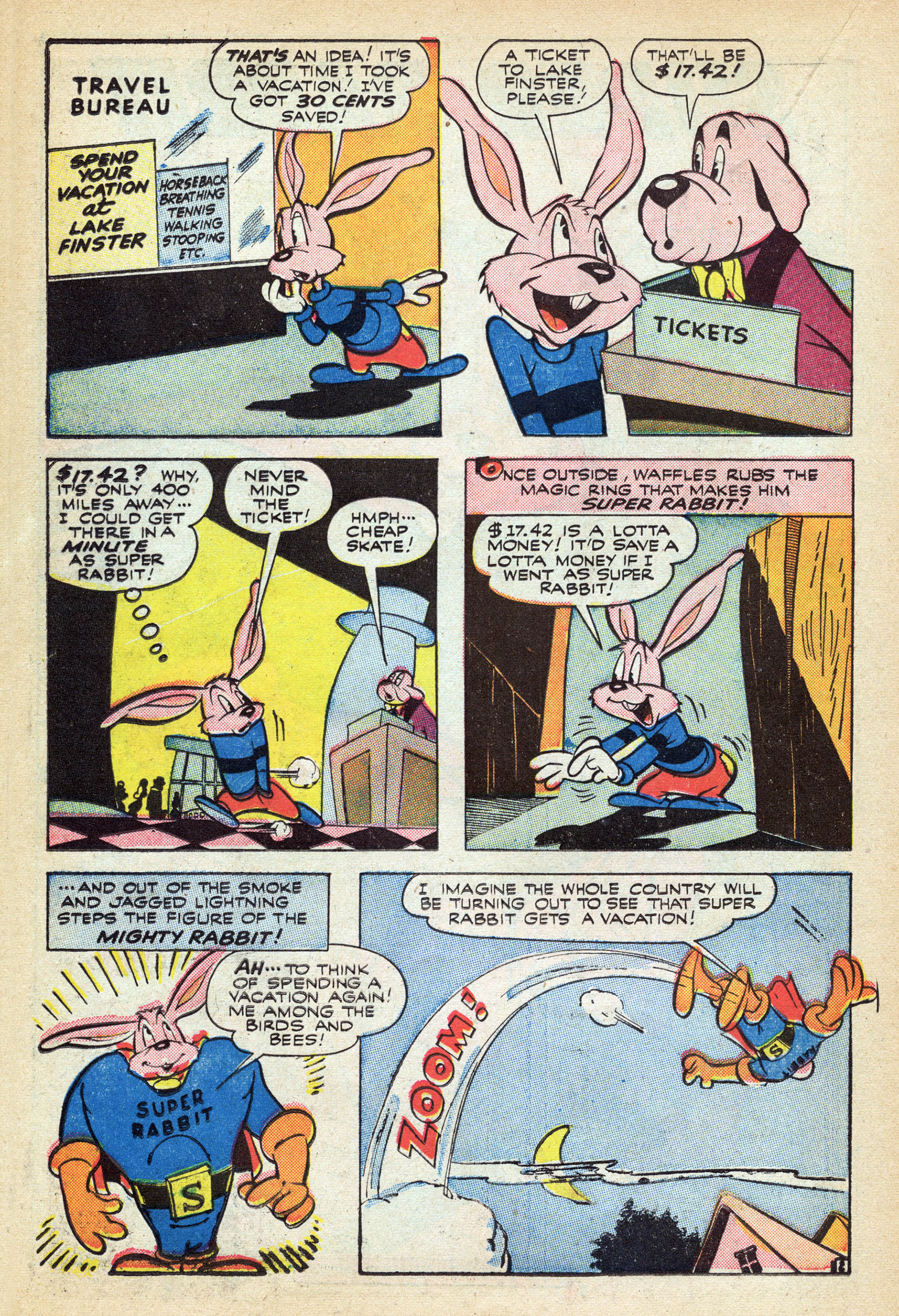 Read online Super Rabbit comic -  Issue #10 - 22