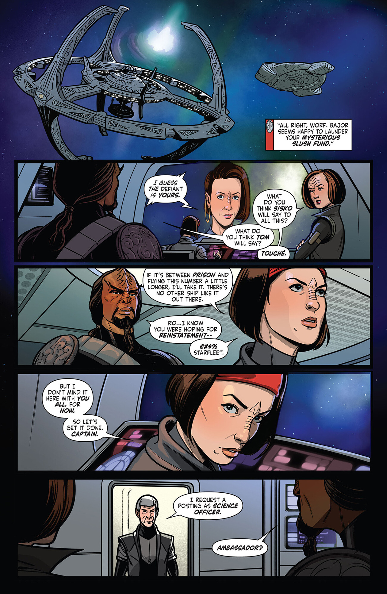 Read online Star Trek: Defiant comic -  Issue #8 - 23