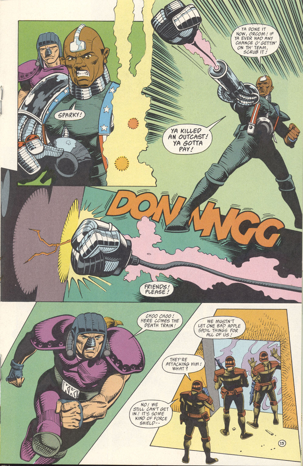 Read online Outcasts comic -  Issue #12 - 17