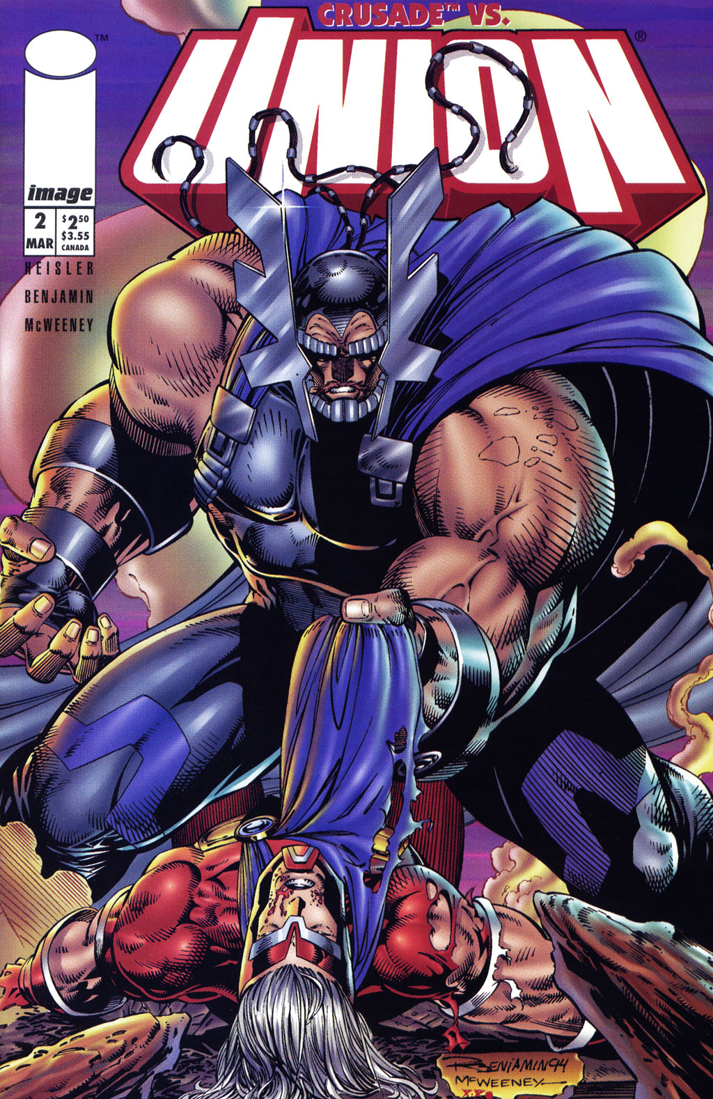 Read online Union (1995) comic -  Issue #2 - 2