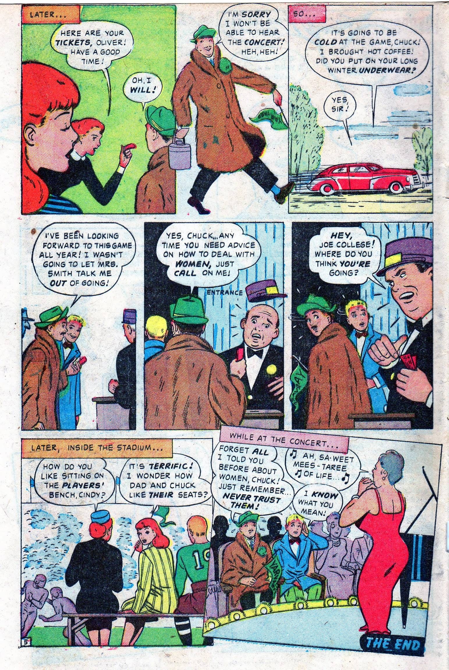 Read online Junior Miss (1947) comic -  Issue #32 - 39