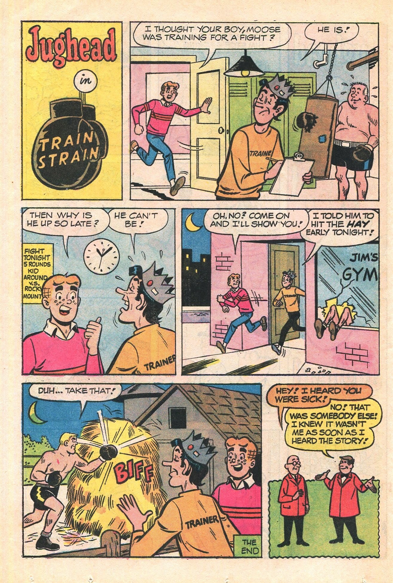 Read online Jughead's Jokes comic -  Issue #37 - 40