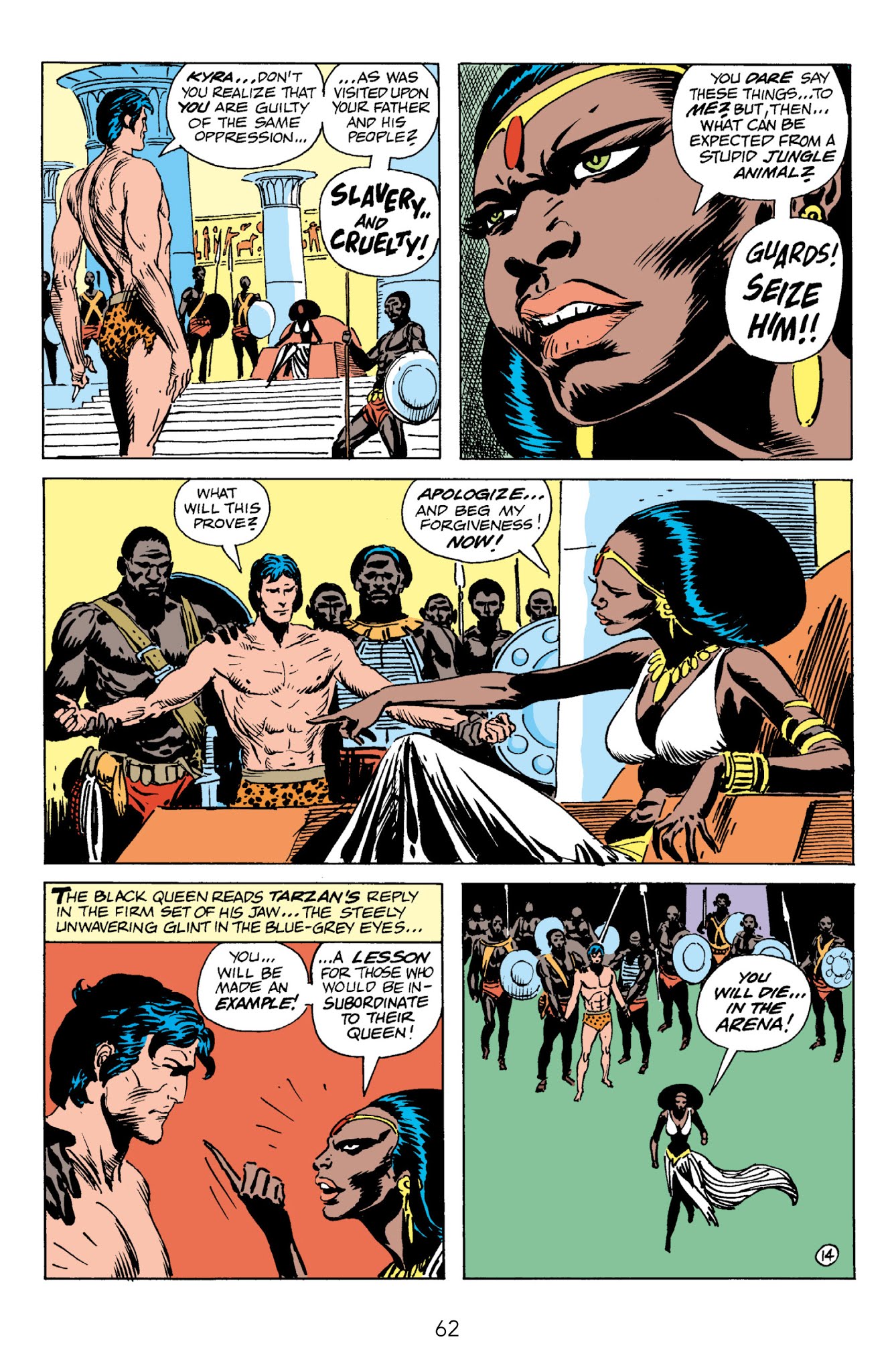 Read online Edgar Rice Burroughs' Tarzan The Joe Kubert Years comic -  Issue # TPB 2 (Part 1) - 63