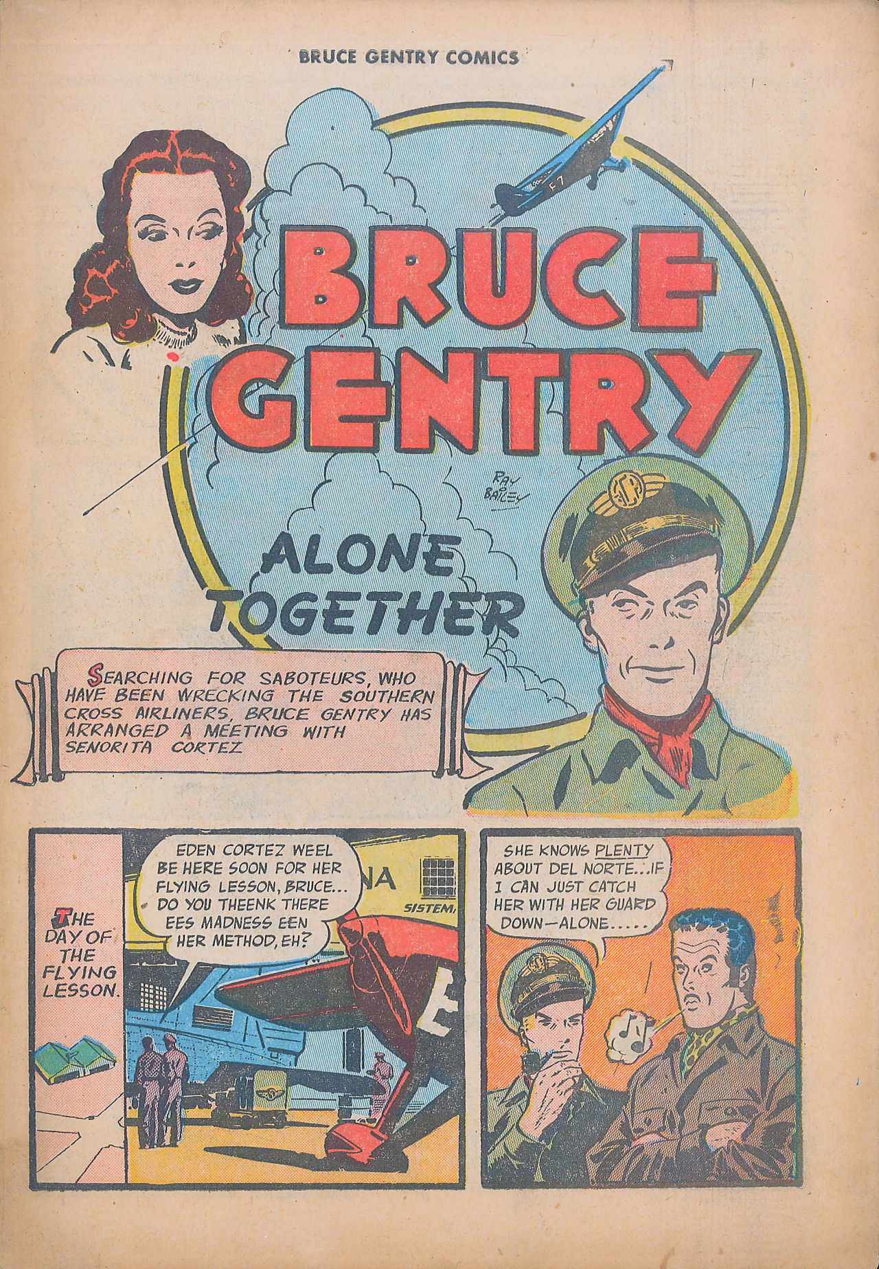 Read online Bruce Gentry comic -  Issue #2 - 3