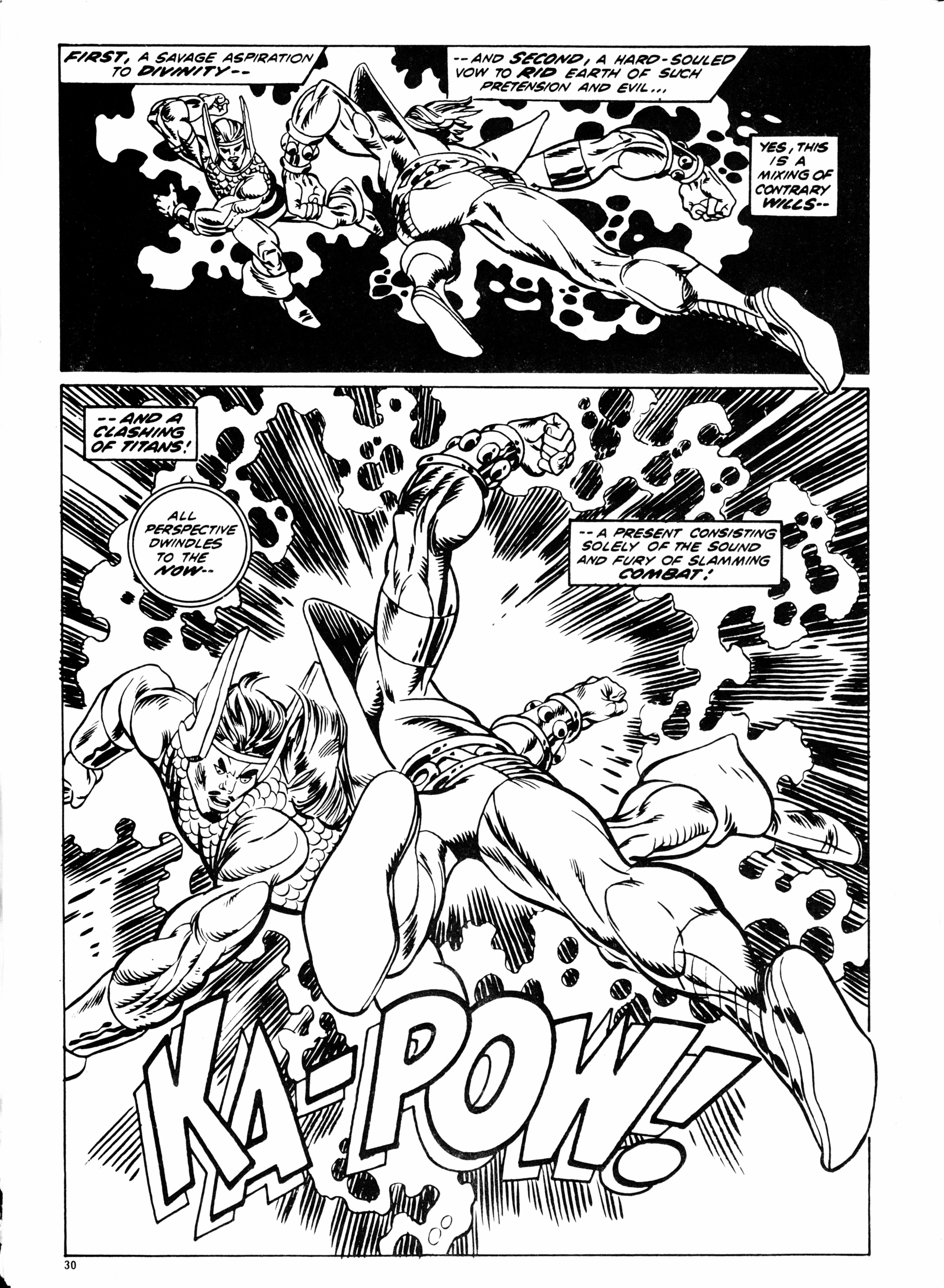 Read online Planet of the Apes (1974) comic -  Issue #38 - 30