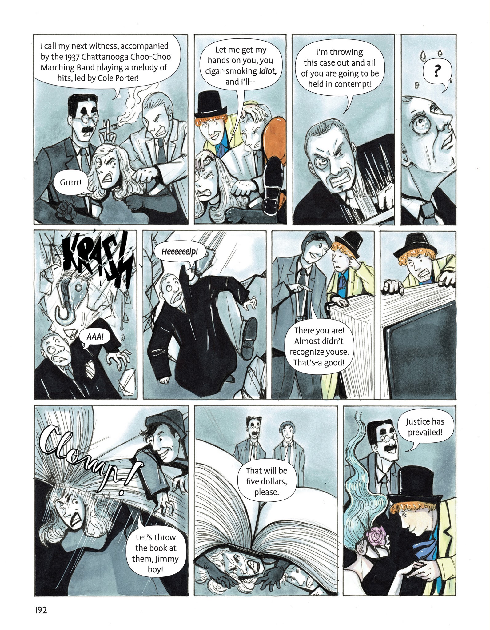 Read online Giraffes on Horseback Salad: Salvador Dali, the Marx Brothers, and the Strangest Movie Never Made comic -  Issue # TPB (Part 2) - 76