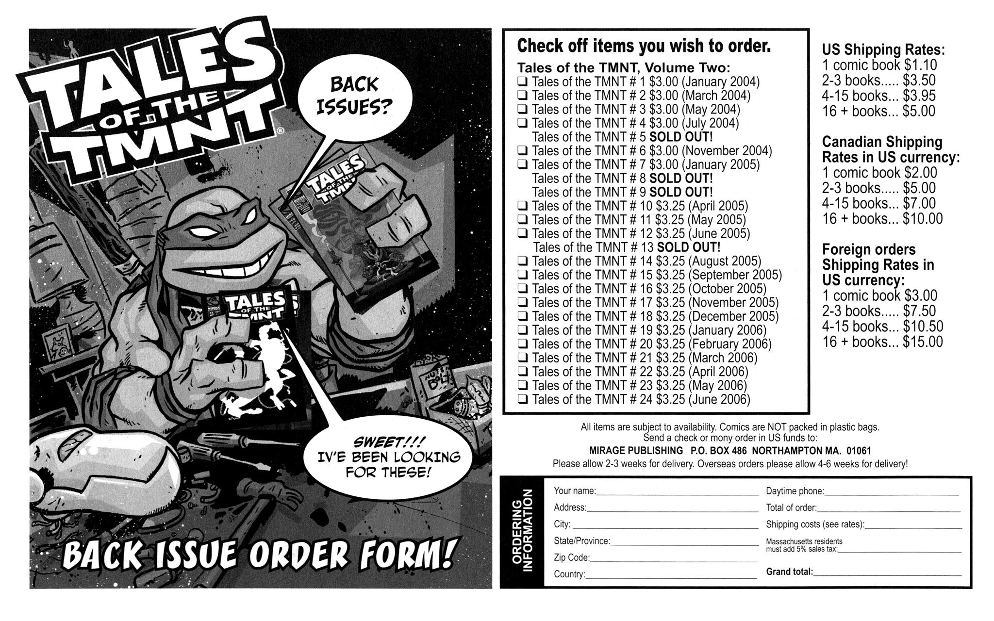 Read online Tales of the TMNT comic -  Issue #25 - 47