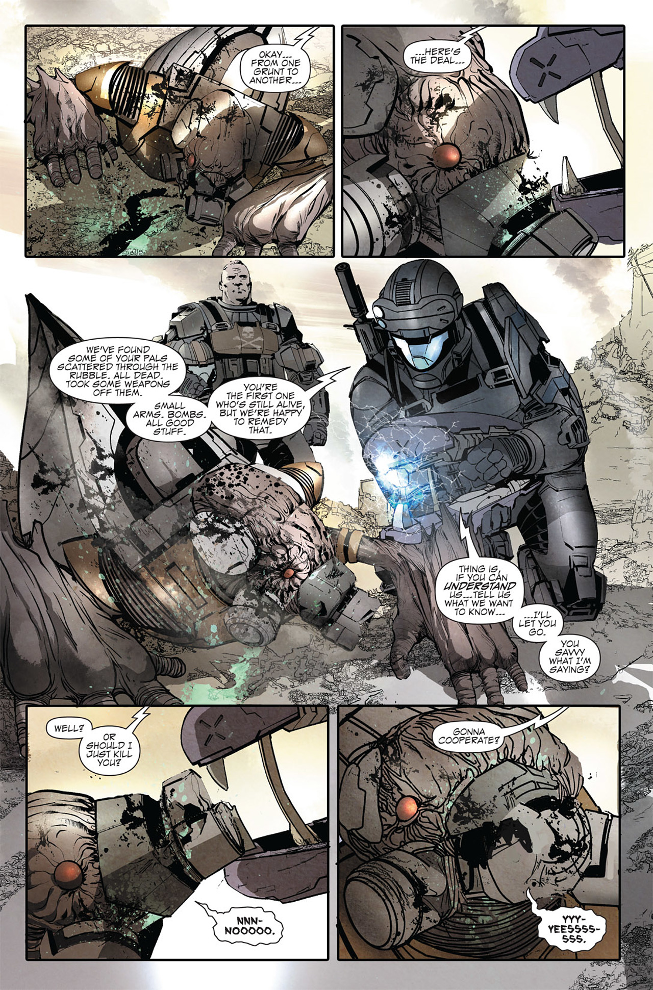 Read online Halo: Helljumper comic -  Issue # Full - 66