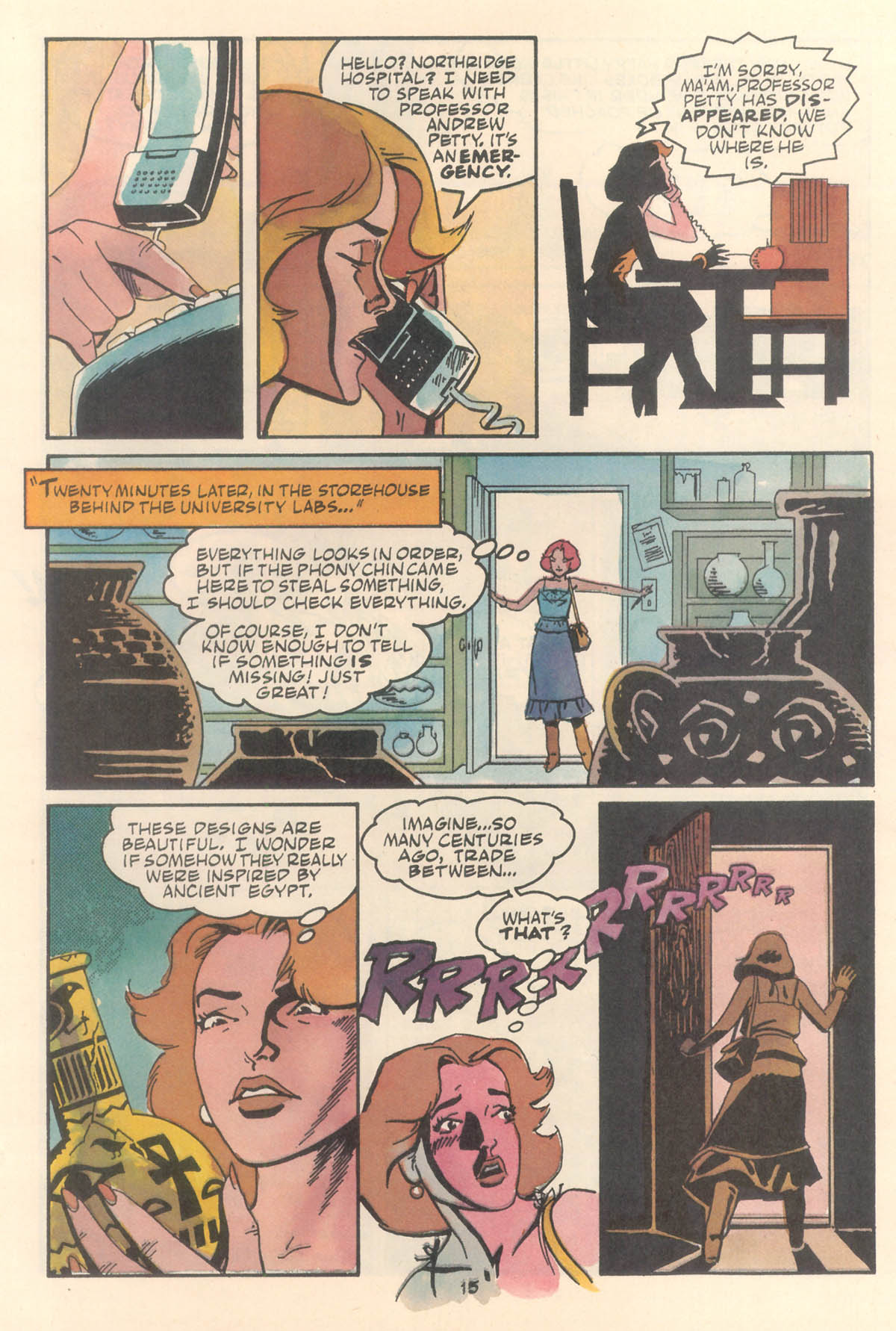 Read online Jonny Quest comic -  Issue #15 - 17