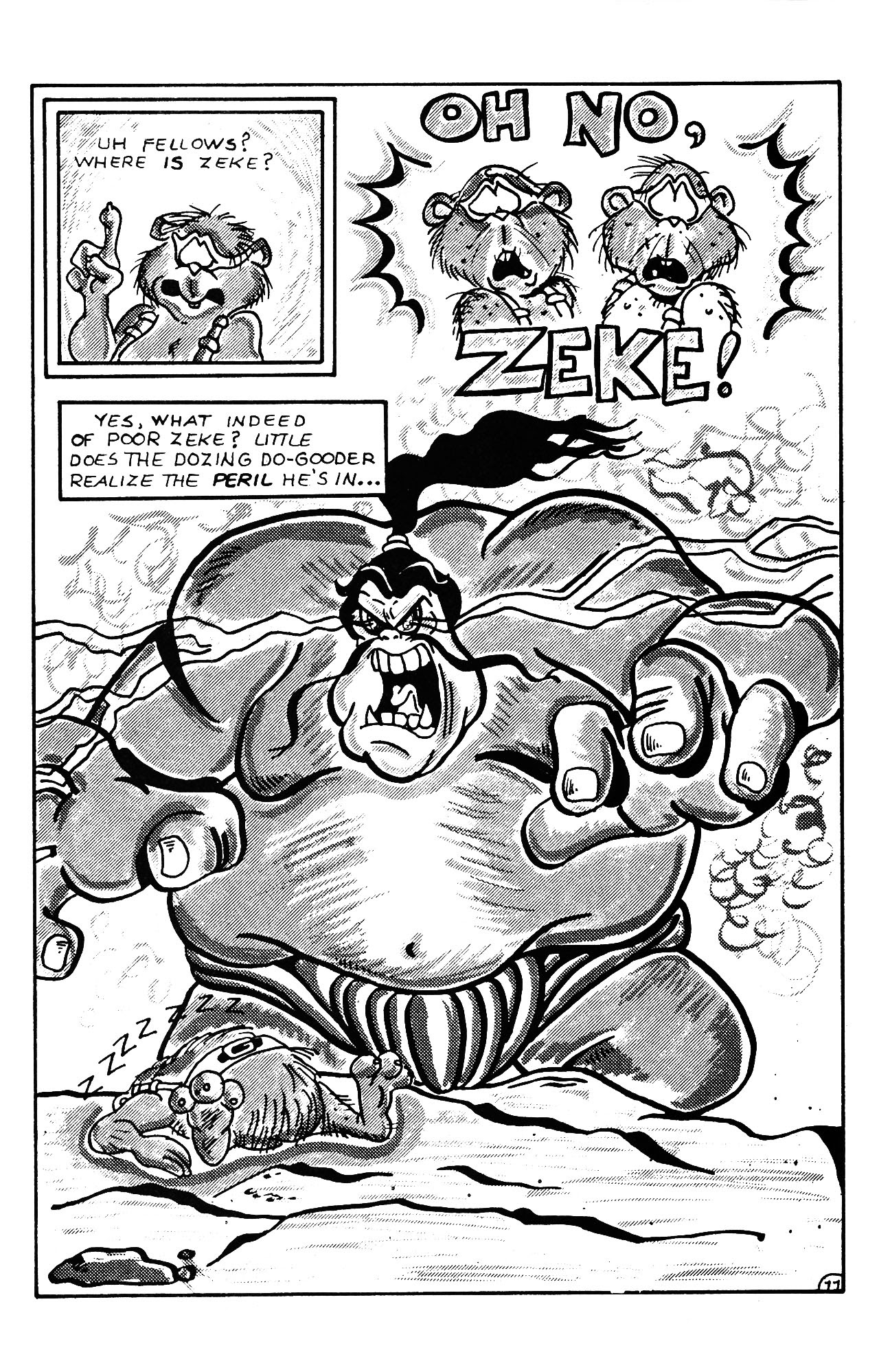 Read online Geriatric Gangrene Jujitsu Gerbils comic -  Issue #2 - 14