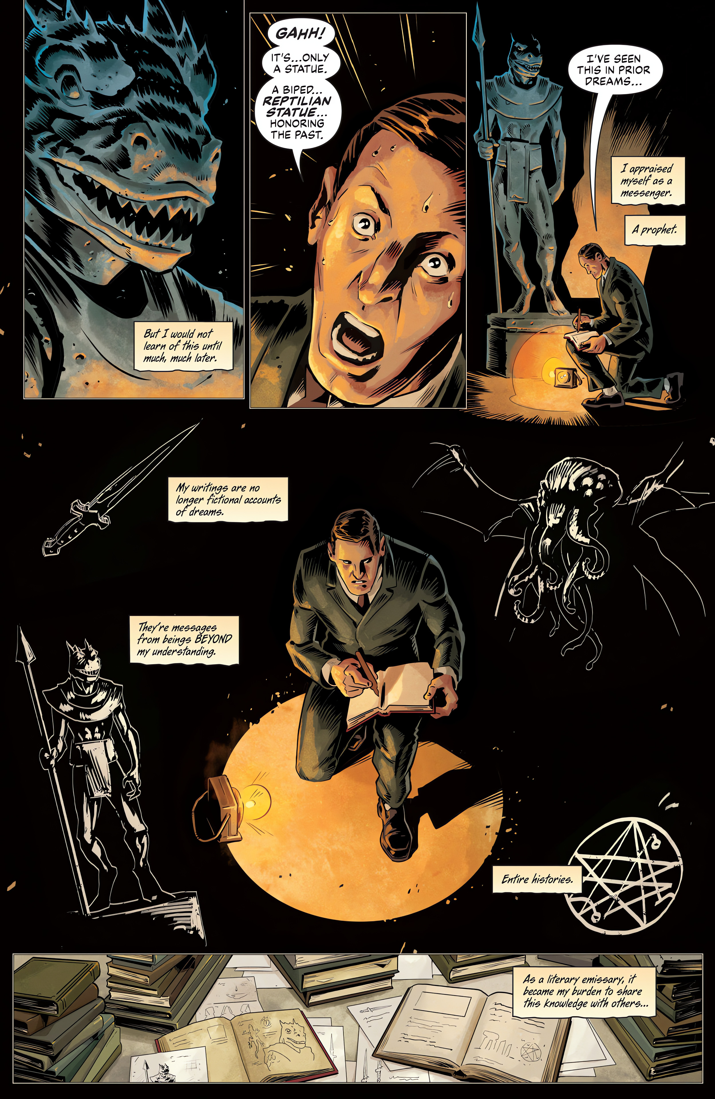 Read online Lovecraft: The Call of Cthulhu comic -  Issue # Full - 11