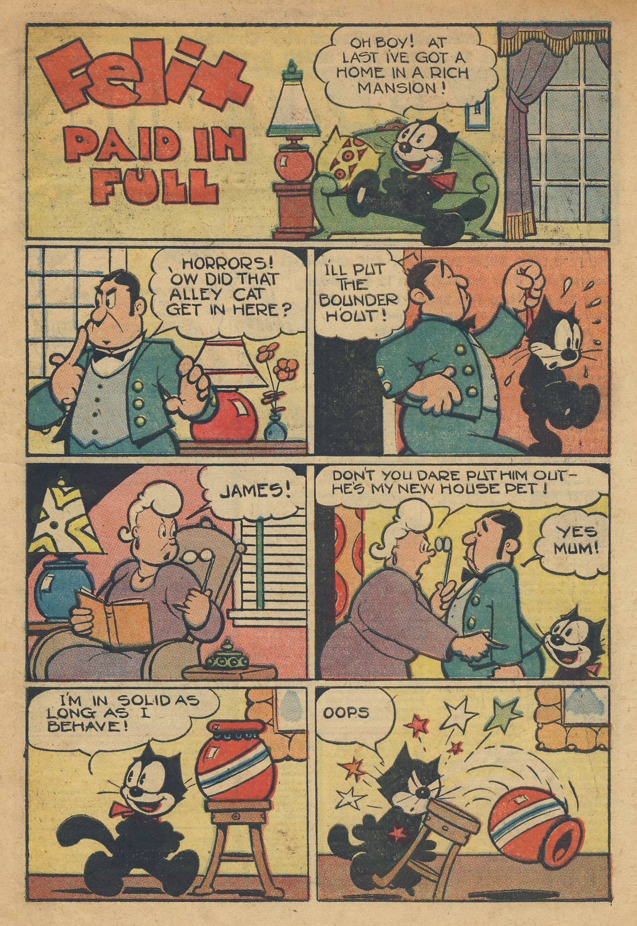 Read online Felix the Cat (1951) comic -  Issue #40 - 3